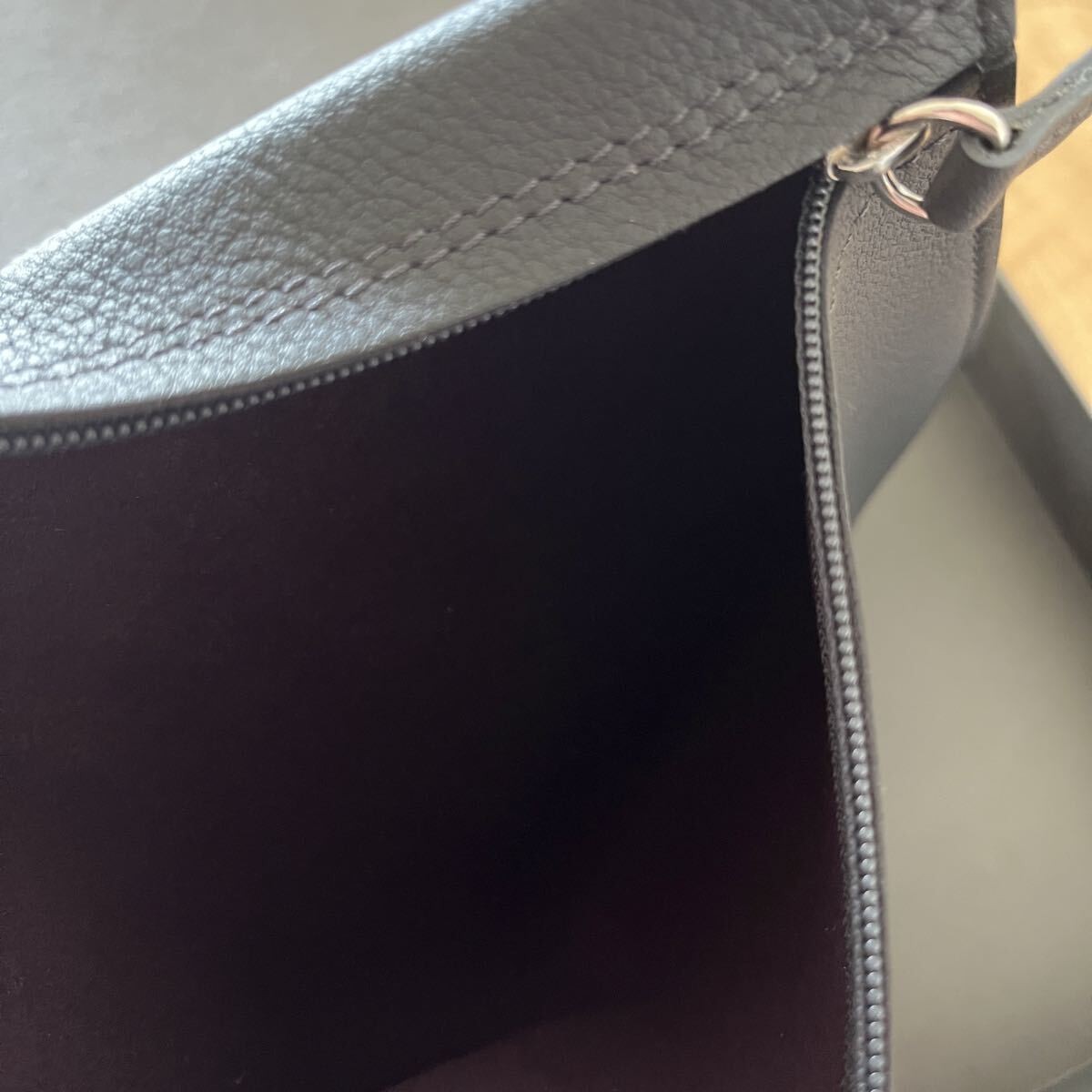Unused A. Lange & Sohne Calf Leather Pouch Collectors Item Genuine With Box