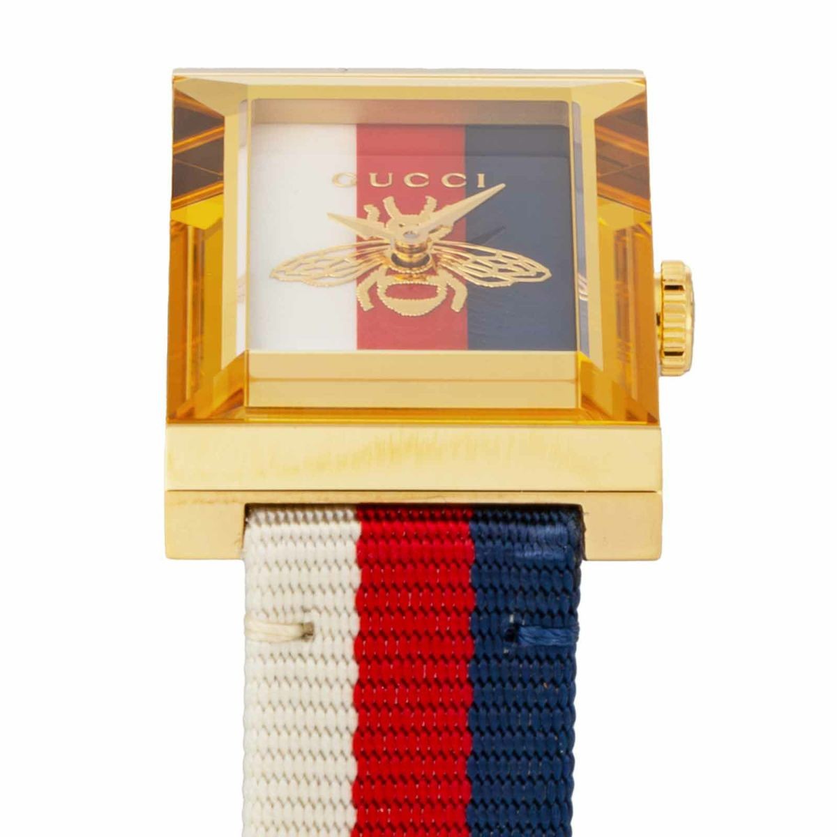 GUCCI YA147409A G-Frame Quartz Analog Multicolor