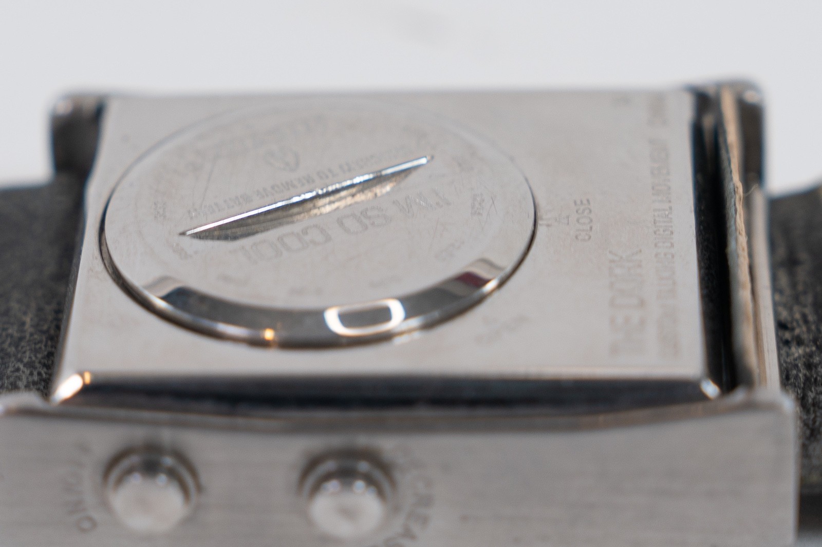 Nixon “The Dork” watch silver