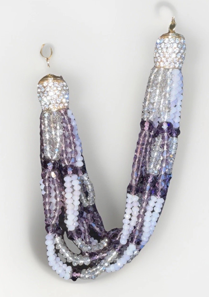 INC Necklace – 💜✨Vintage Purple Rhinestones & Crystals NEW w/ Tags 2 Available