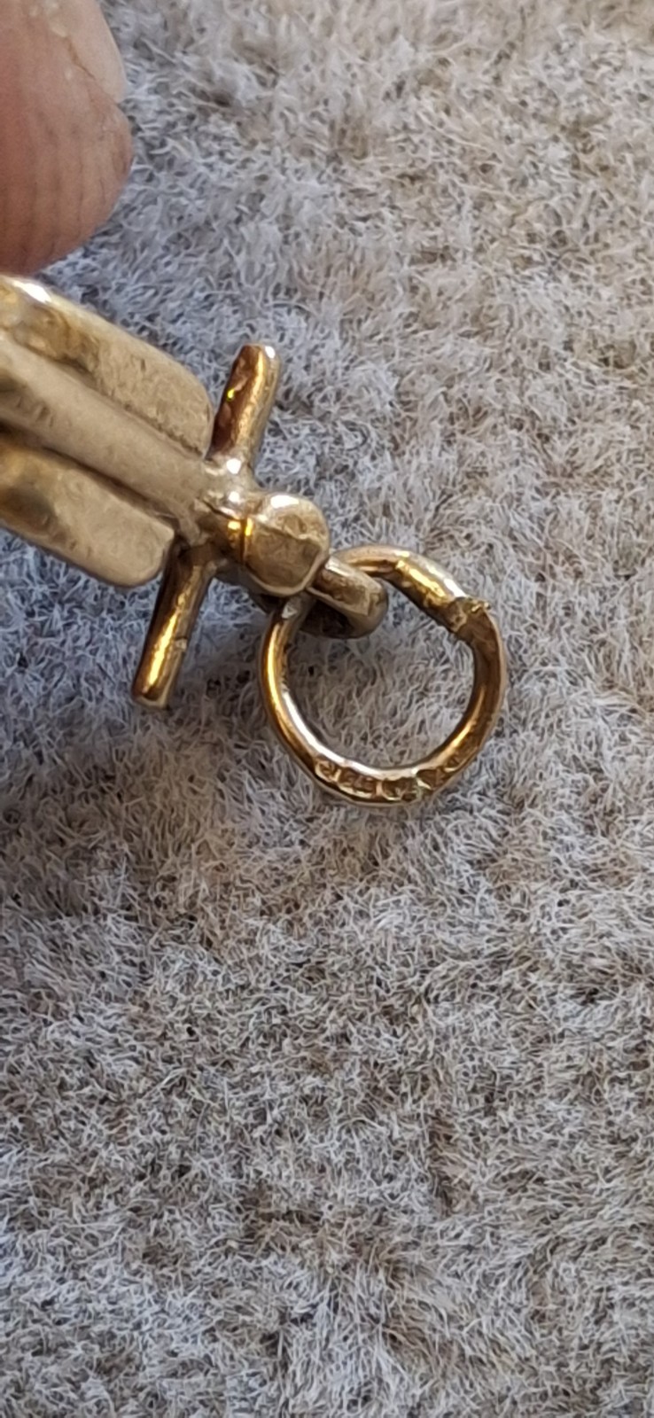 Vintage 9ct Gold Vespa / Lambretta Scooter Charm / Pendant