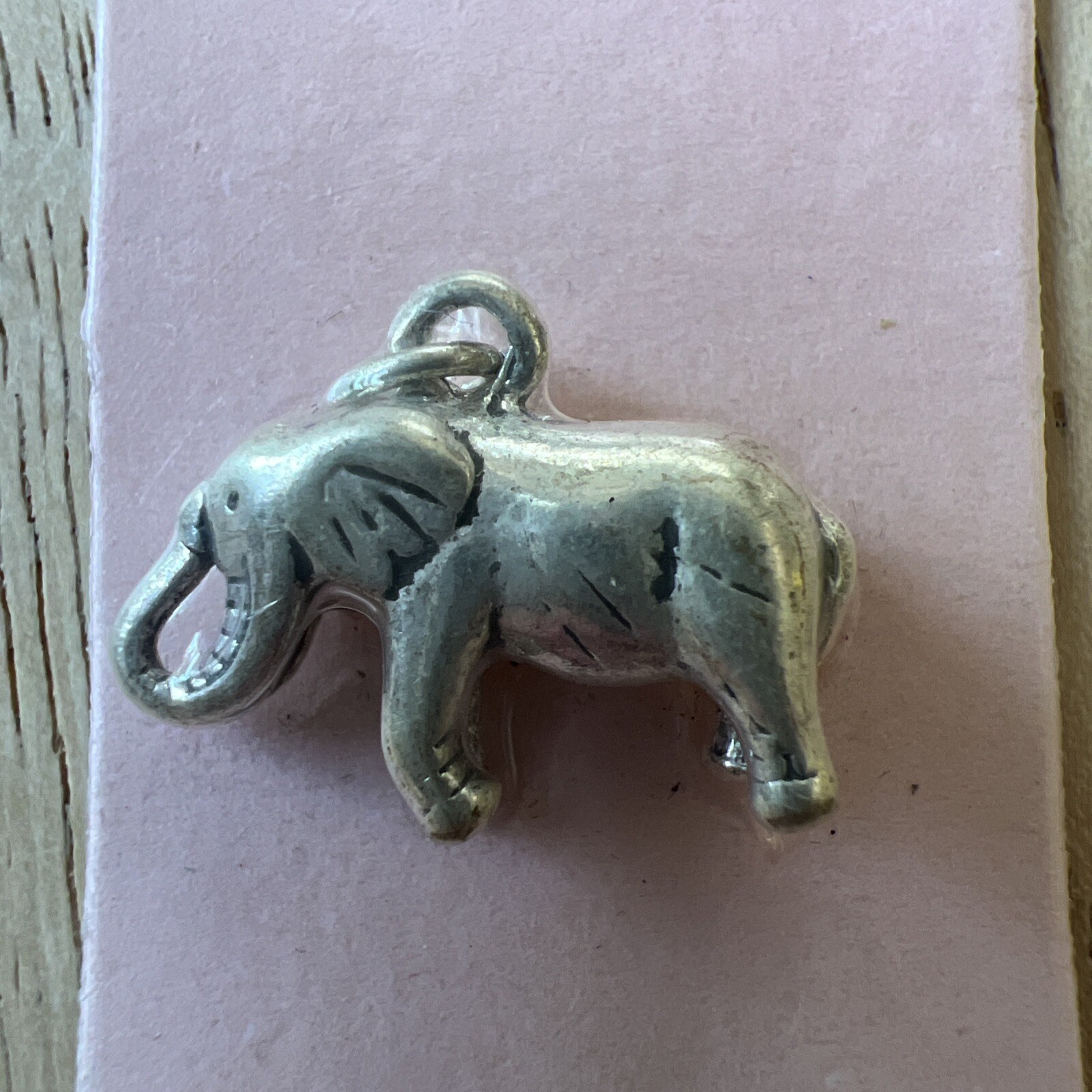 Bliss Beads Charms Elephant Sterling Silver Plated Charm