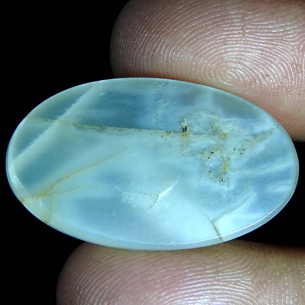 28.35Cts100%Natural Quality Silky Monnstone Oval Cabochon Loose Gemstone