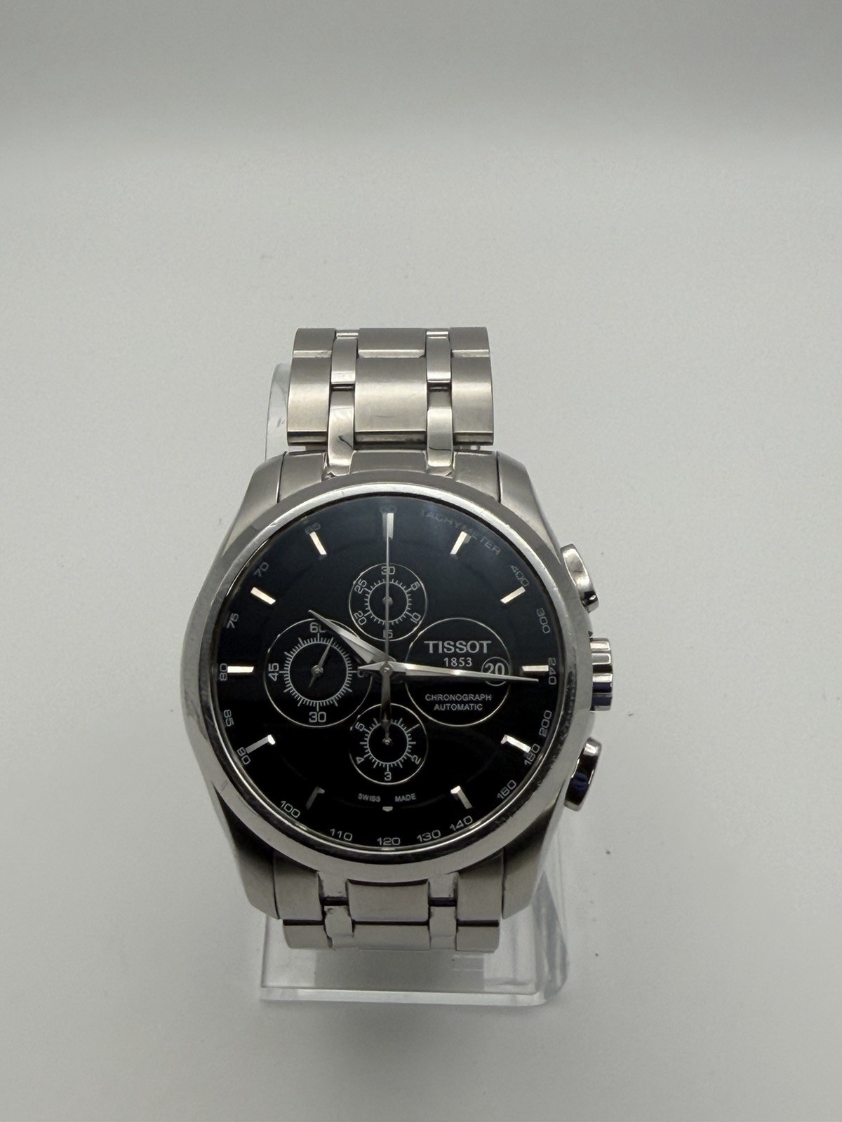 Tissot Couturier Automatic Chronograph T035627A Black Dial Swiss Men’s Watch