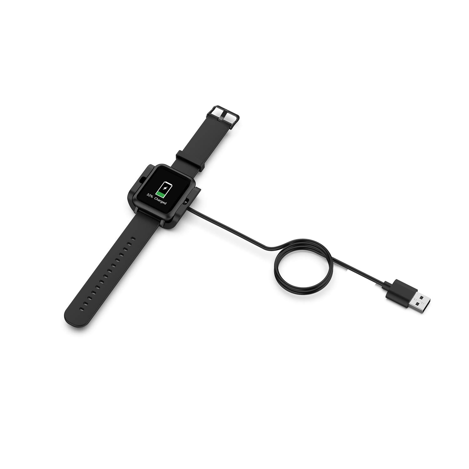 Compatible with Amazfit Bip S Charger, Portable Replacement USB Charger Power…