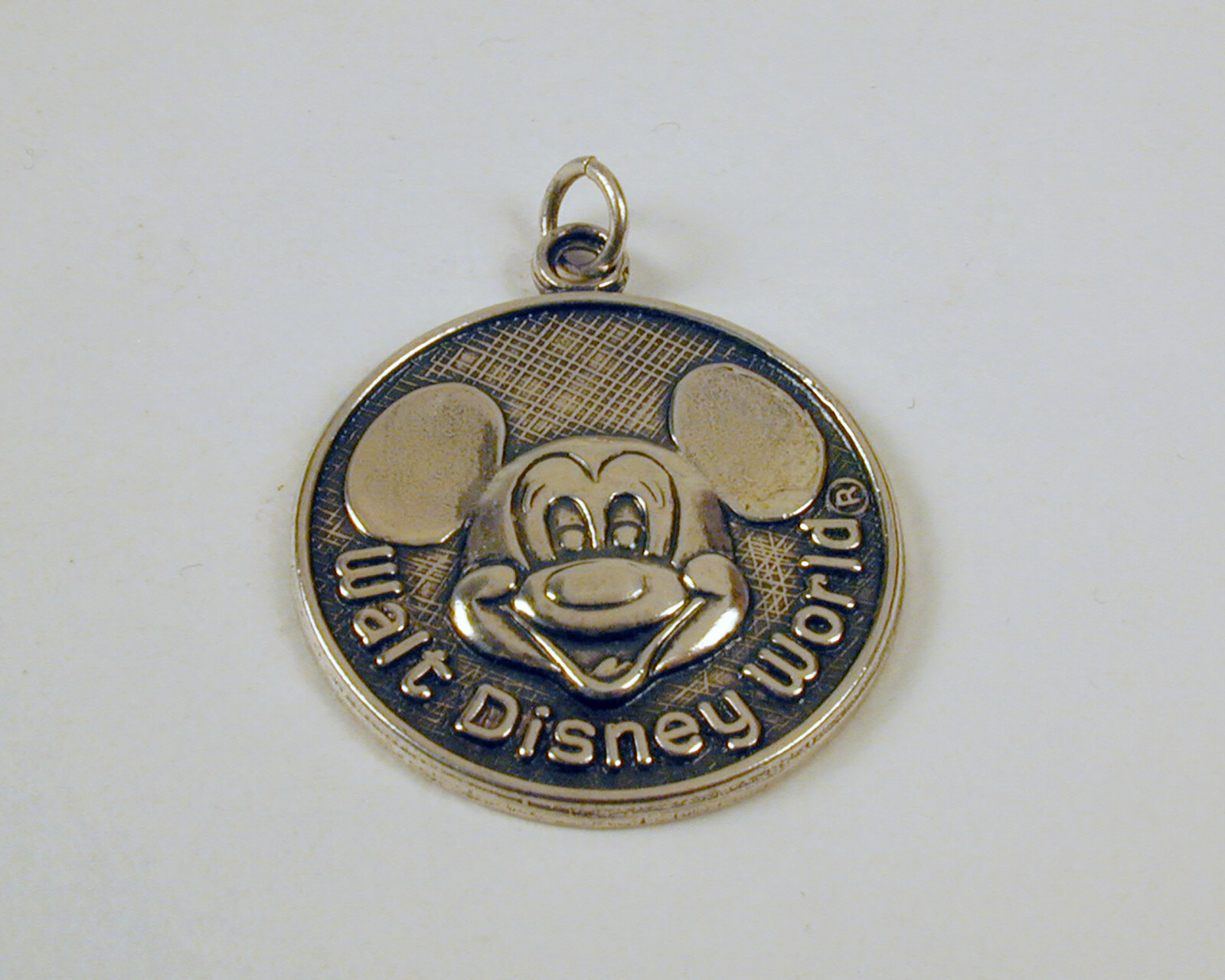Vintage Sterling Silver Charm “Walt Disney World” Free US Shipping