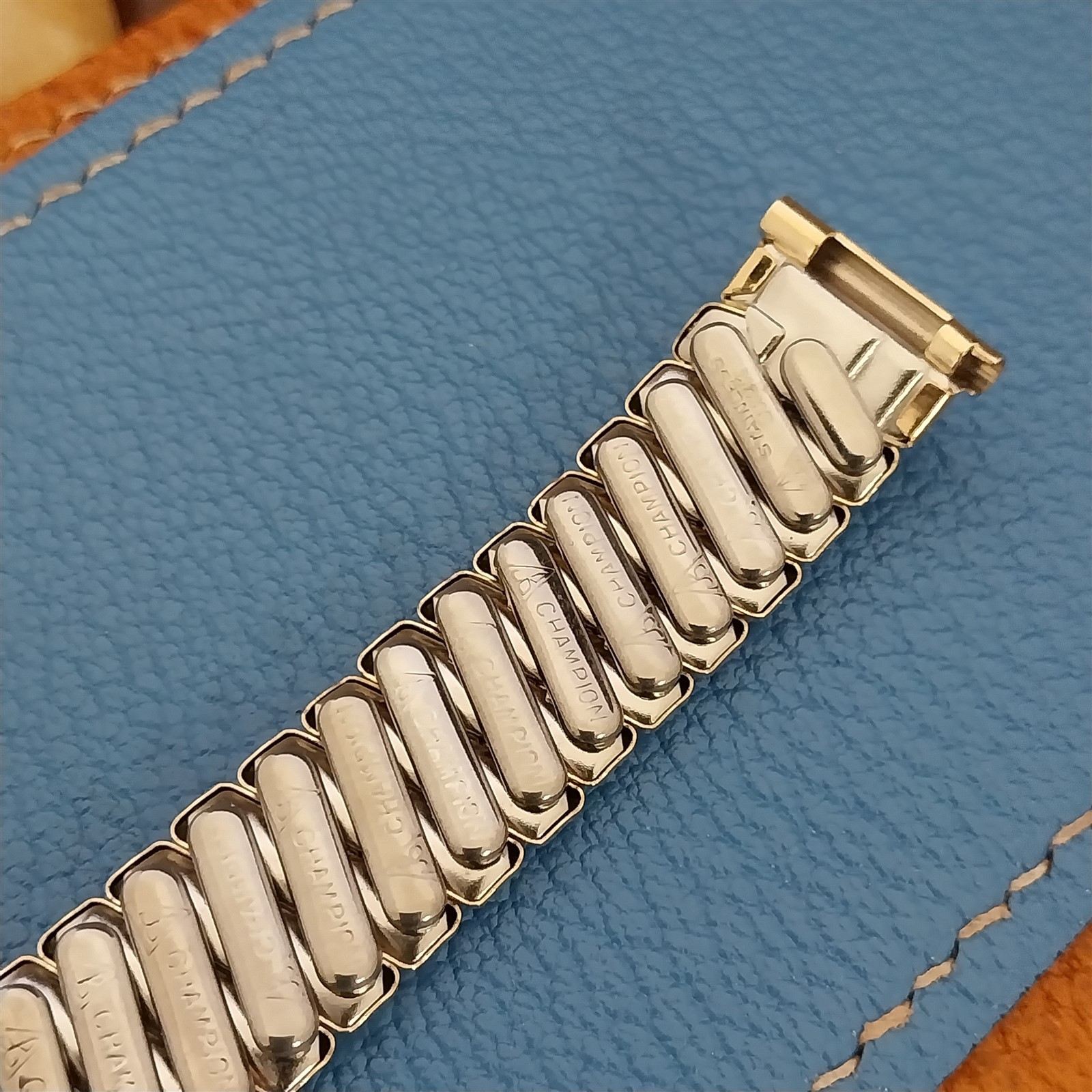 5/8″ Short 12k Gold-Filled JB Champion Triumph Unused 1950s Vintage Watch Band