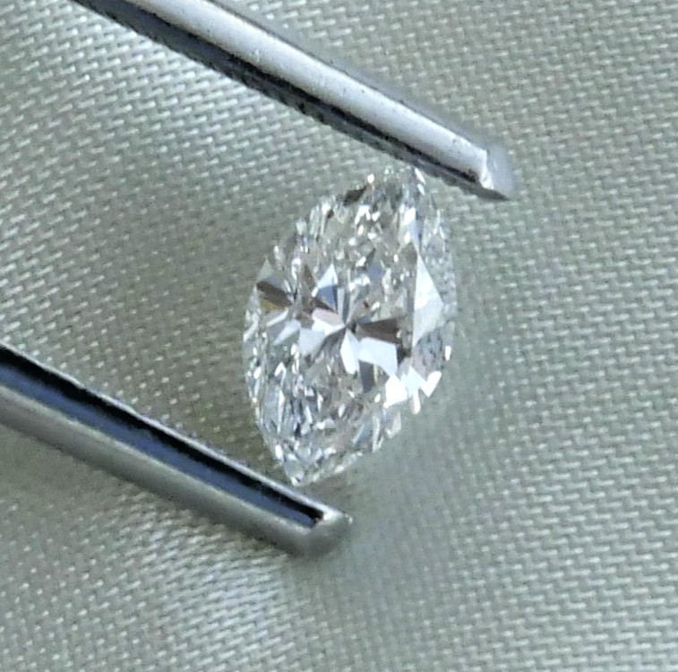 0.57 CT Loose Natural Earth Mined Marquise Cut Diamond 7.35×4.50×2.95 mm Nice