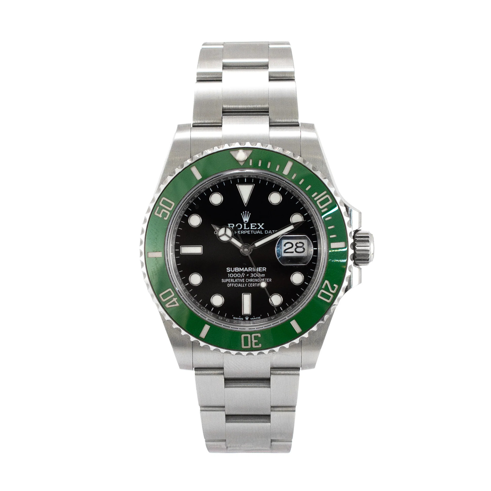 Rolex Submariner Date 41MM 126610LV Starbucks Green Black Steel Watch