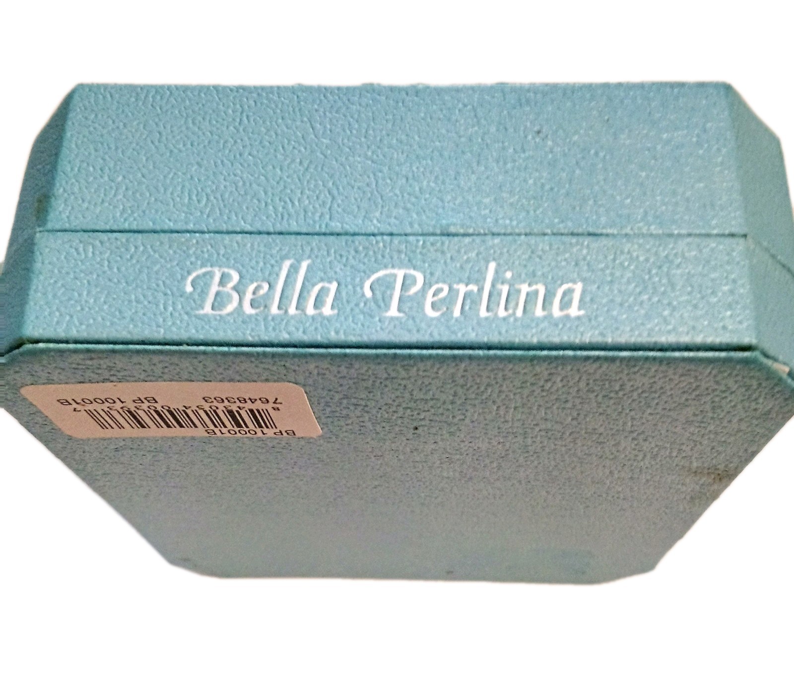 Bella Perlina Silver Tone Charm Bracelet Murano Glass New In Box