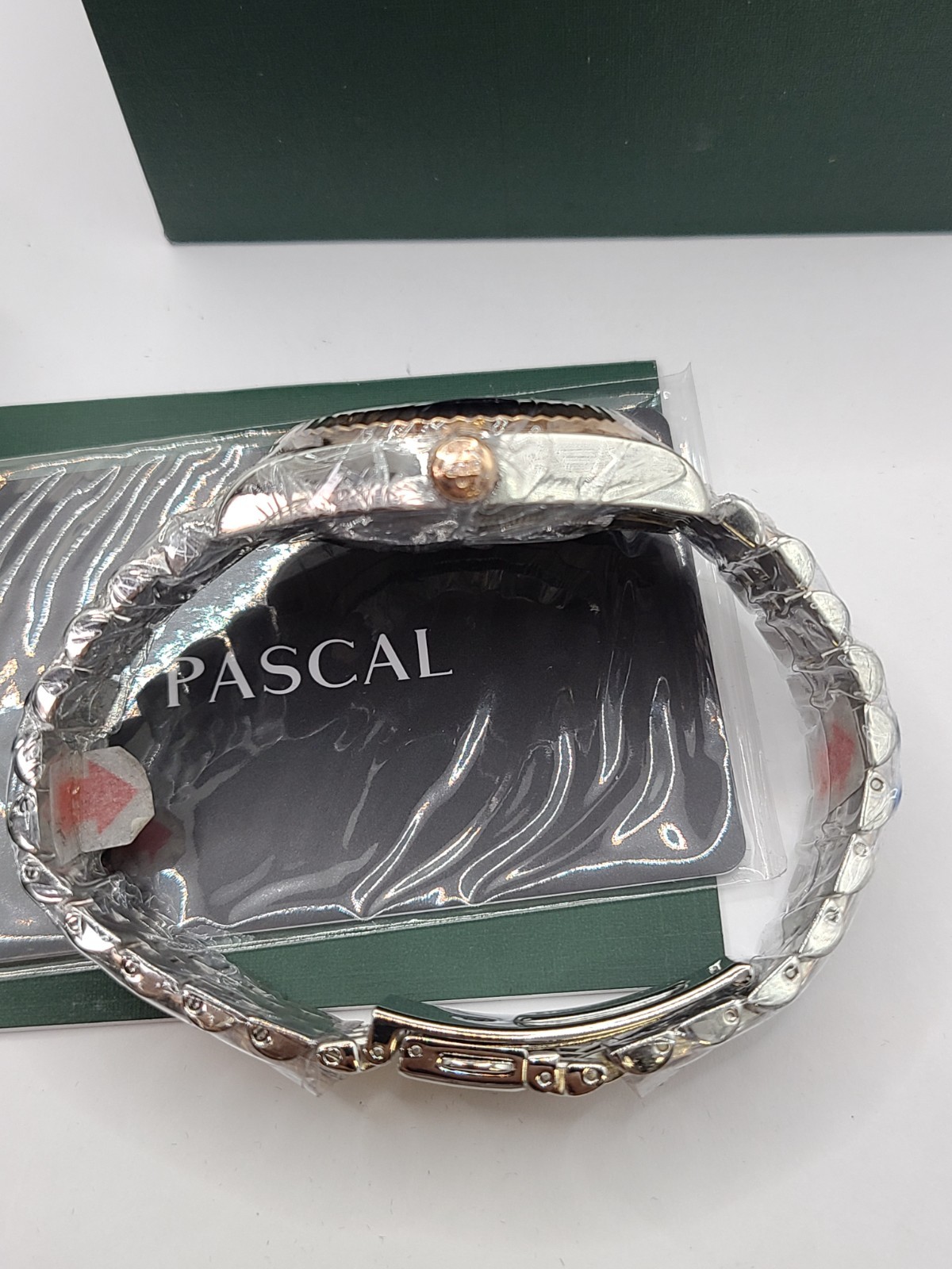 PASCAL Timeless Classic Diamond Watch for Men Women Lab Grown Quartz 36mm Brown