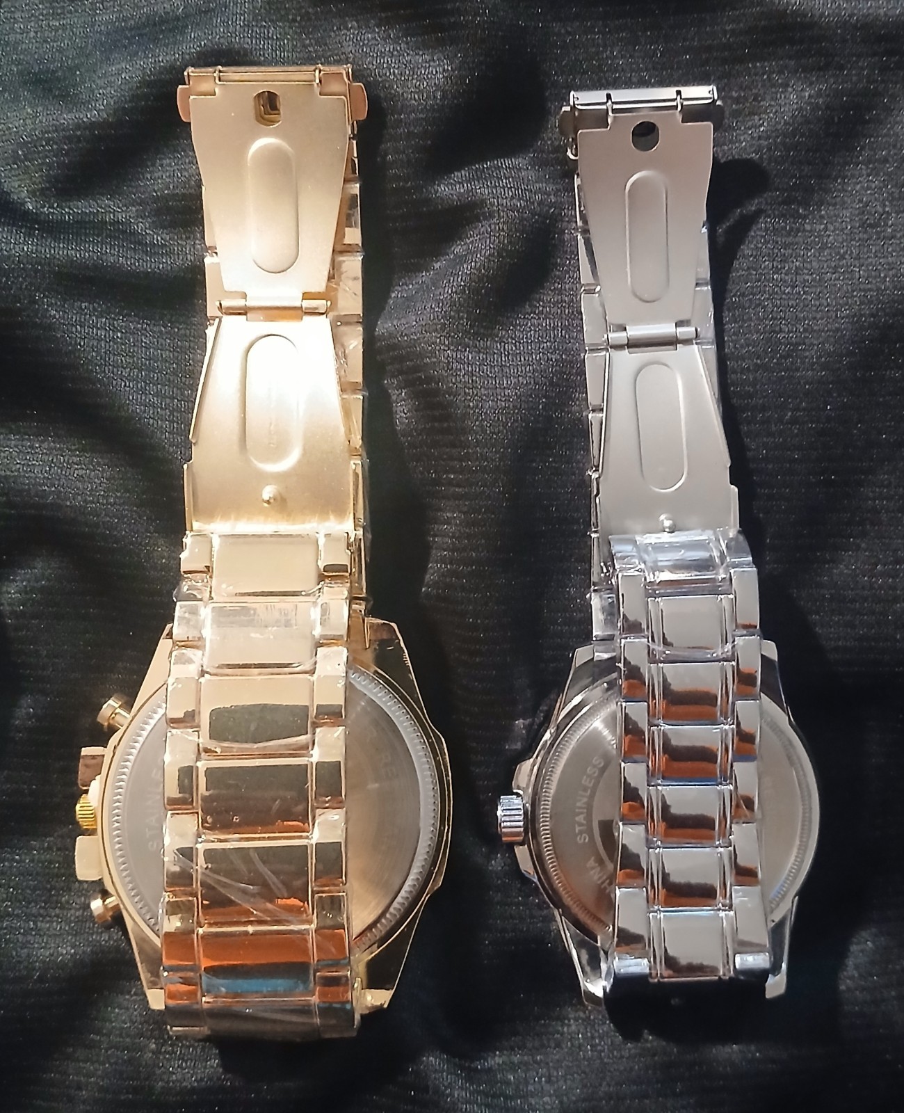 Men’s AJ Brand 5 Watch Stainless Steel Lot. Brand New 53MM AND 45MM