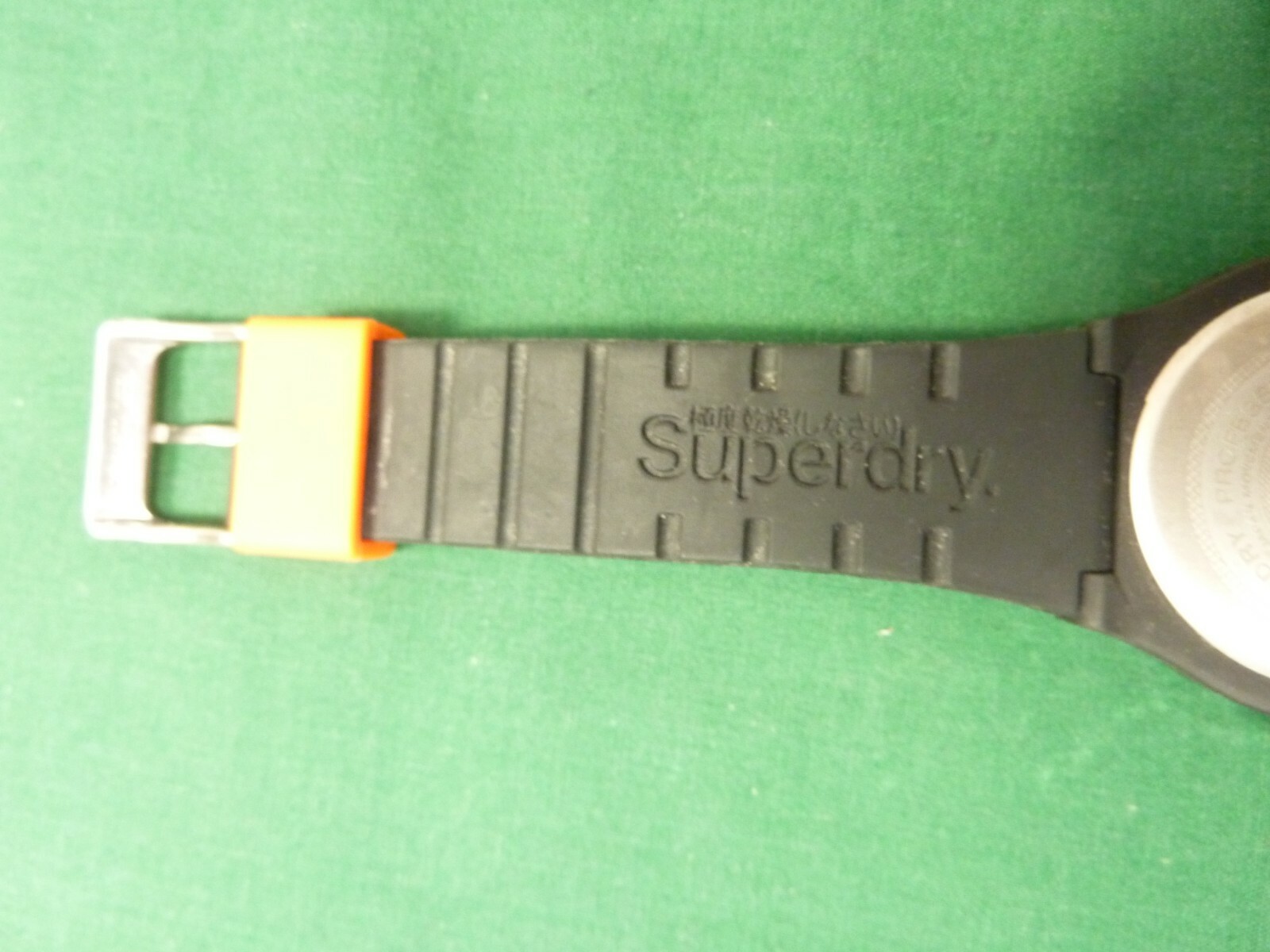 SUPERDRY PROFESSIONAL TIMEPIECE – BLACK/ORANGE SYG164B
