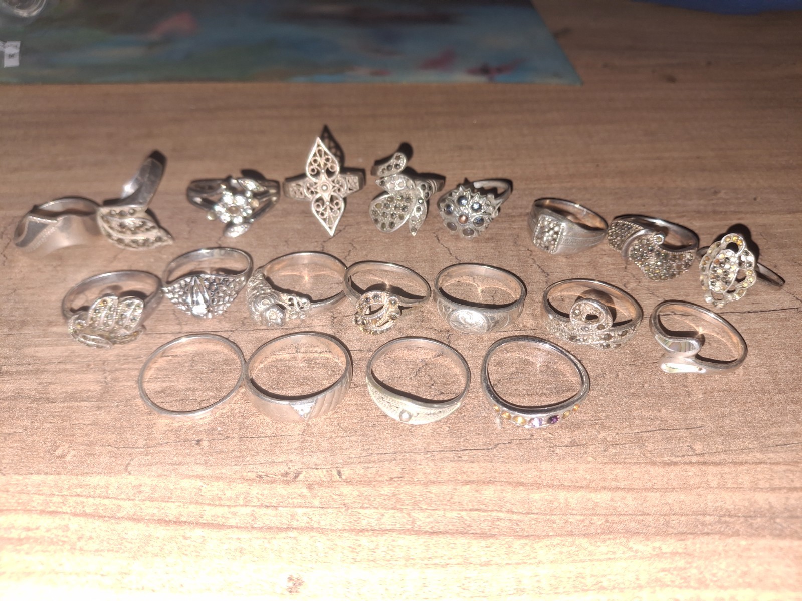 Vintage USSR RING IN STERLING SILVER 925 size 9(19)