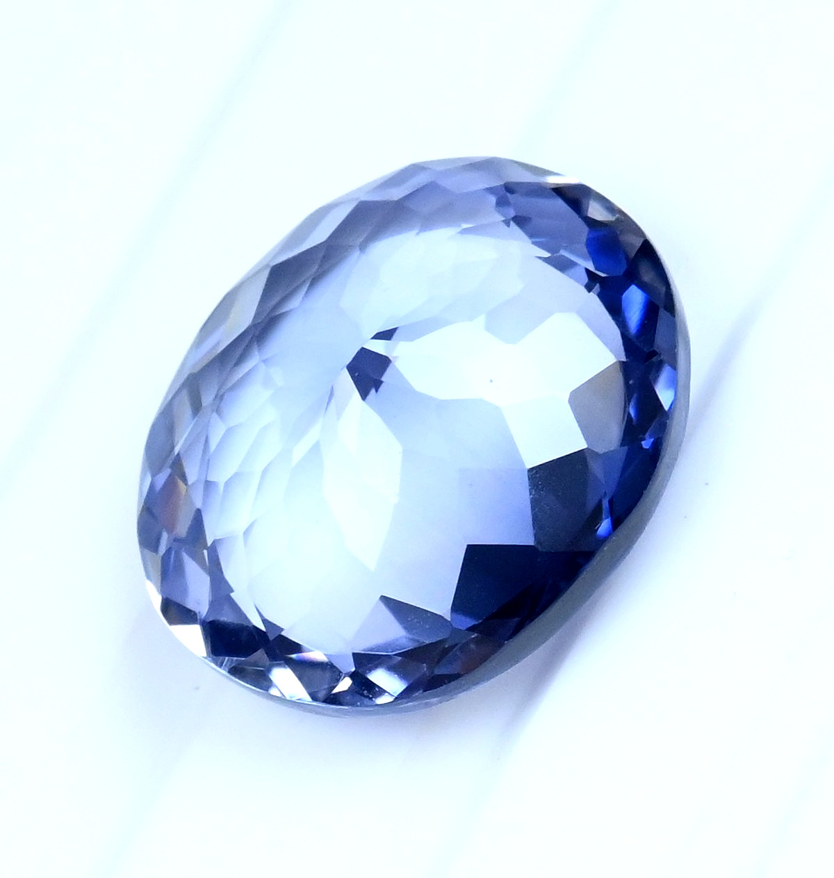 21.25 Ct Natural Montana YoGo Sapphire Blue Oval Certified Flawless Gemstones