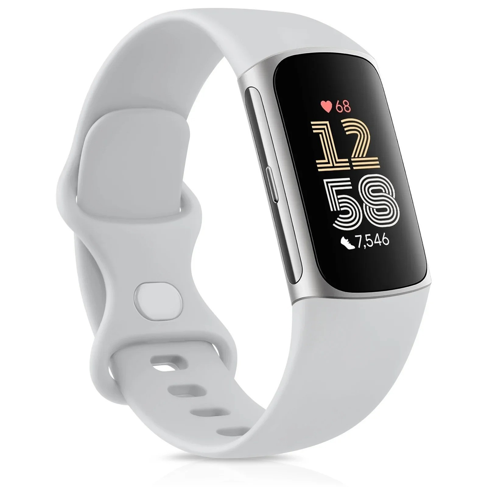 Smartwatch Band for Fitbit Charge 5 6 Strap Adjustable Watchband for Fitbit