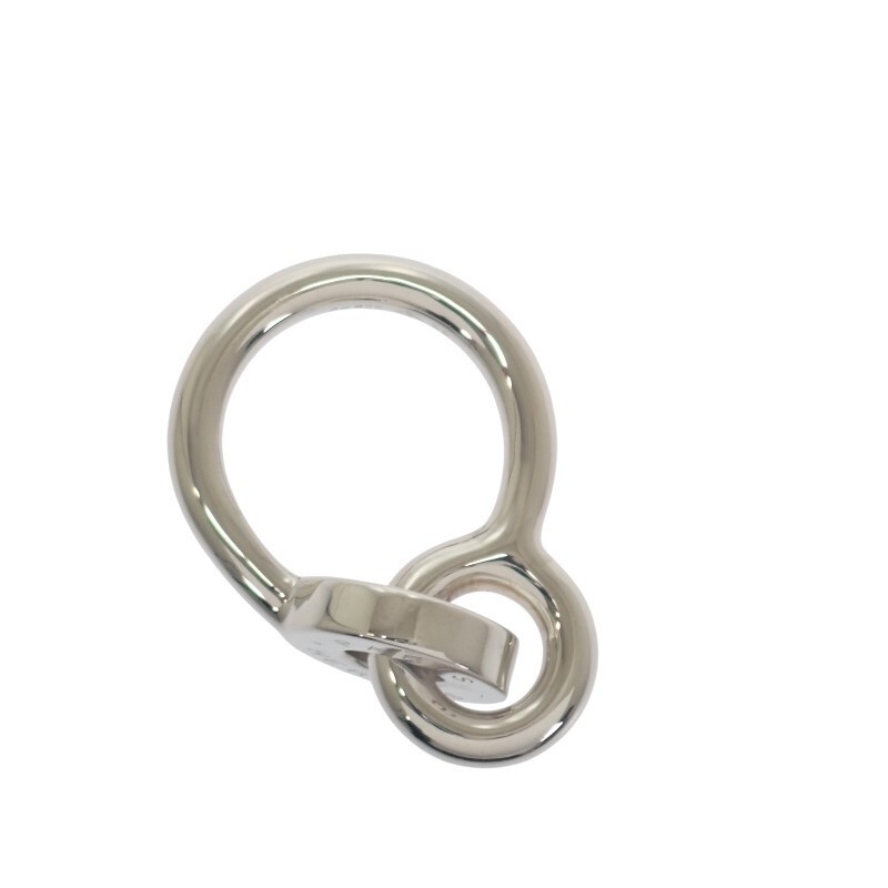 Hermes Sellier US6-6.25 Ring 925 Silver Hd #53 293371