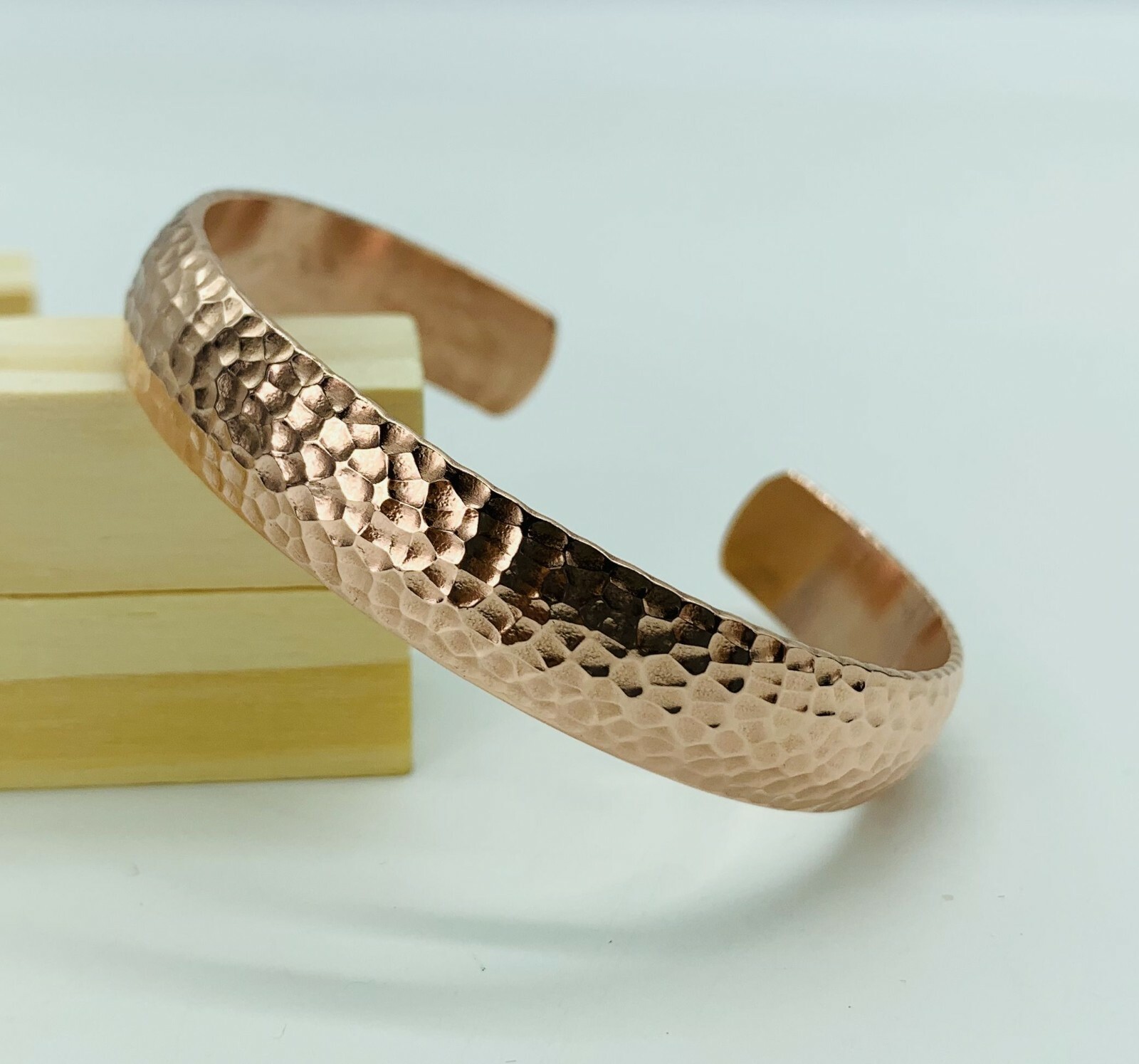 Hand Hammered 100% Pure Copper Healing Bracelet. Unisex Arthritis Bracelet. USA