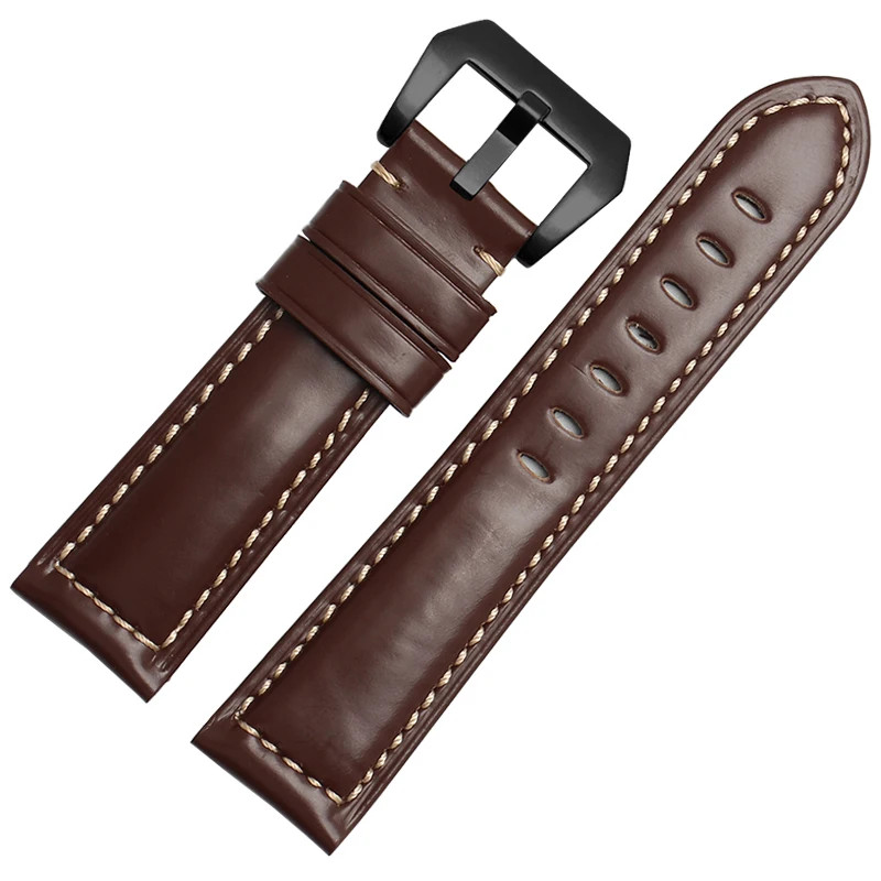 Premium Waterproof Blue Cowhide Leather Watch Band For Panerai PAM688/441/1313