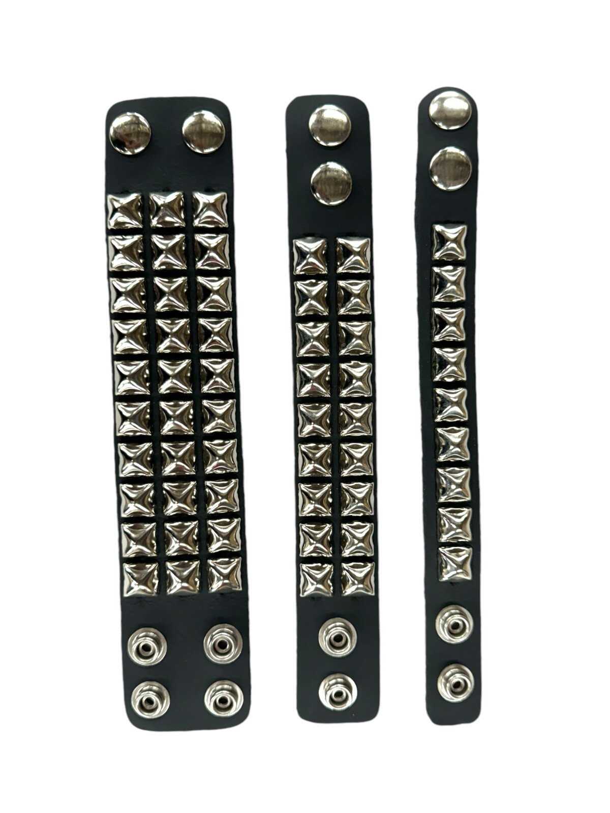 Studded Punk Cuff goth Wristband Punk Goth Emo Thrash Rockabilly Bracelet USA