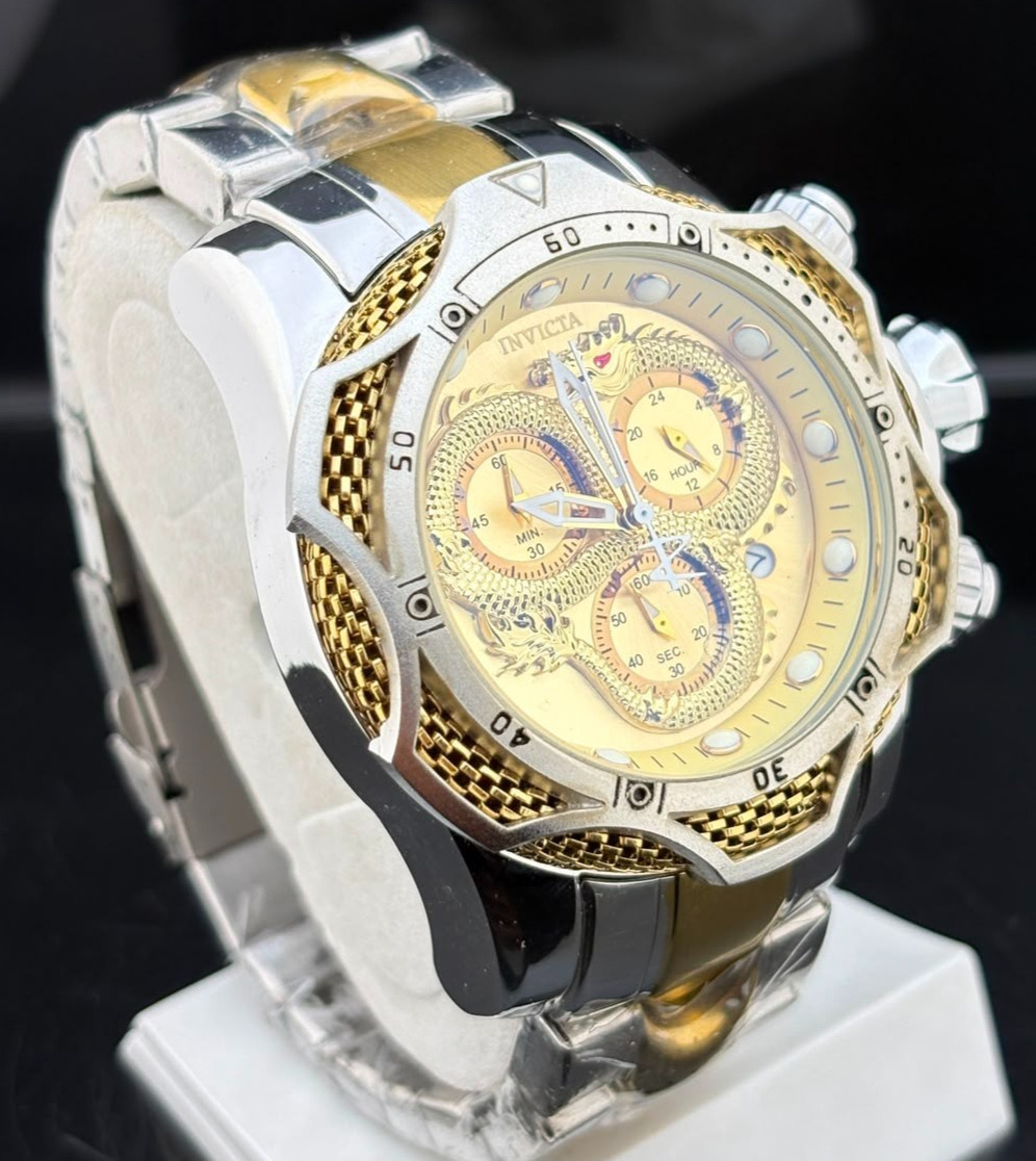 Vintage Refurbished Invicta Automatic Men’s Wrist Watch Fully Working Condition