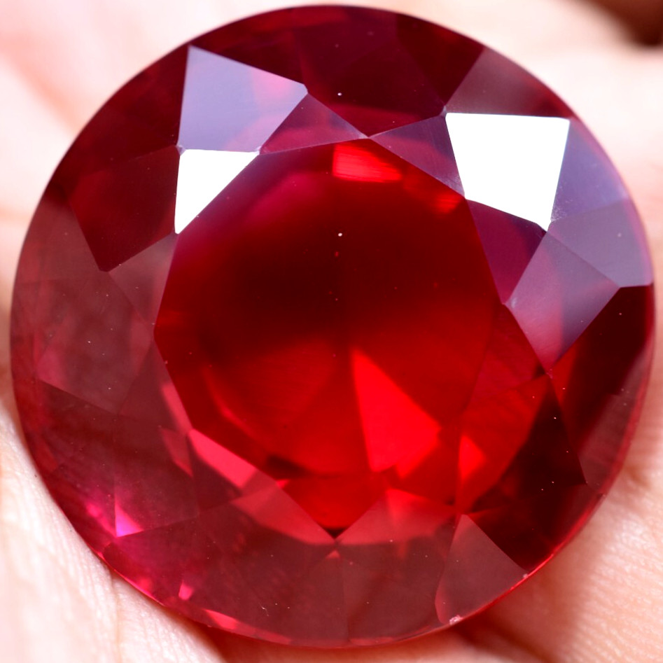 Natural 80.85 Ct Mogok Pink Huge Ruby Sparkling GGL Certified Loose Gemstone