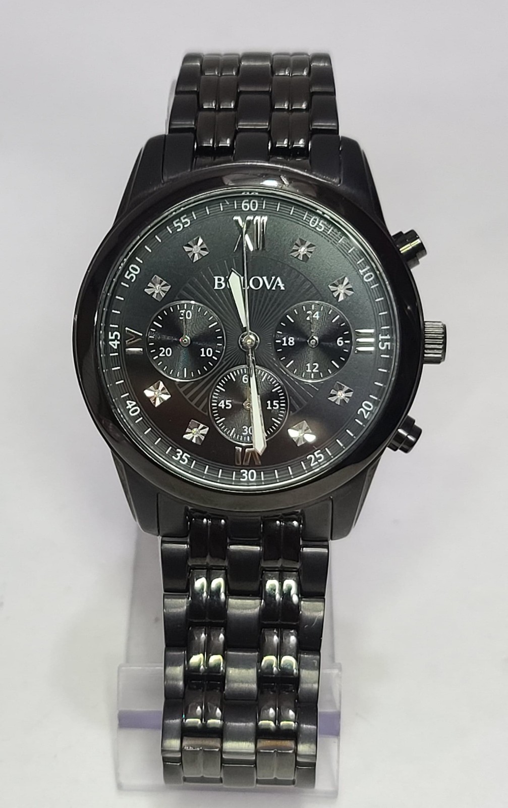 DGN-011328 BULOVA CLASSIC CHRONOGRAPH STAINLESS STEEL MEN’S WATCH MB5-292