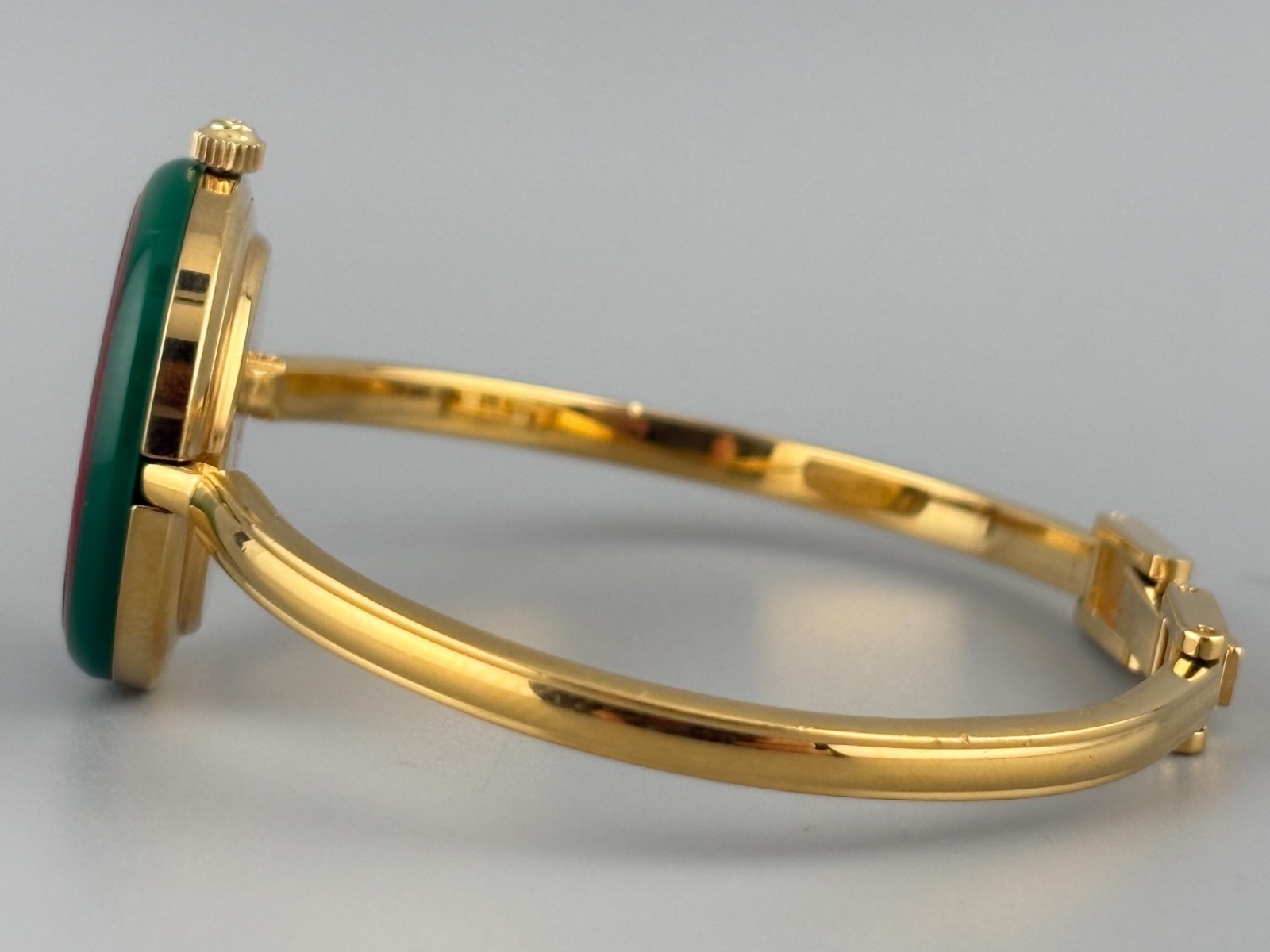 [Near Mint W/Box] Gucci Change Bezel 11/12 Women Watch Gold 12 Colors Auth