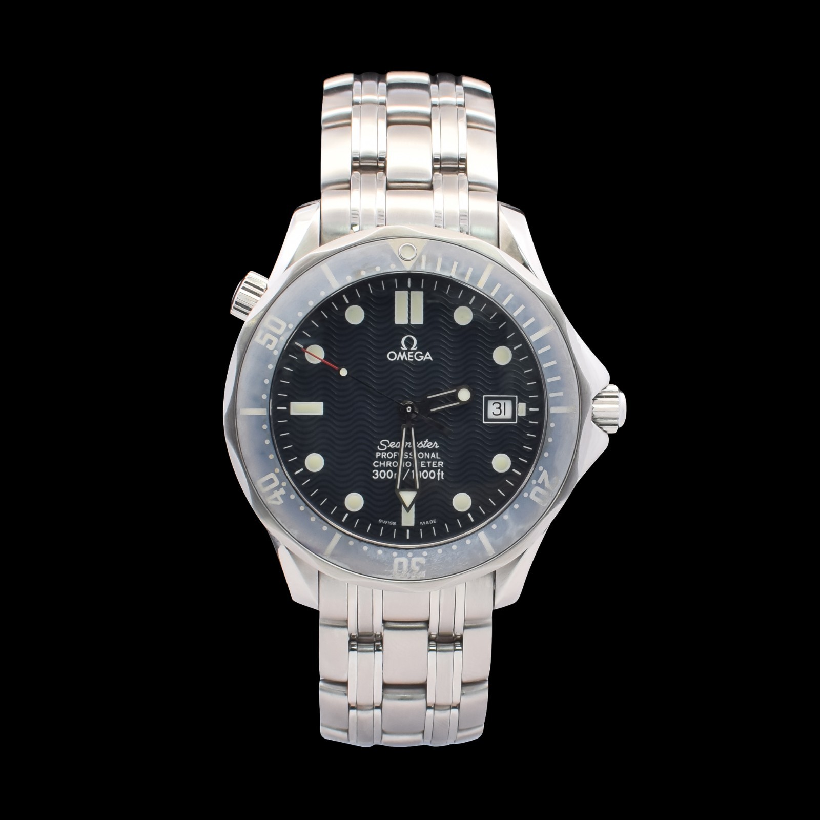 Omega Seamaster I 41mm Blue Wave Dial | Faded “Ghost” Bezel | Ref. 2531.80