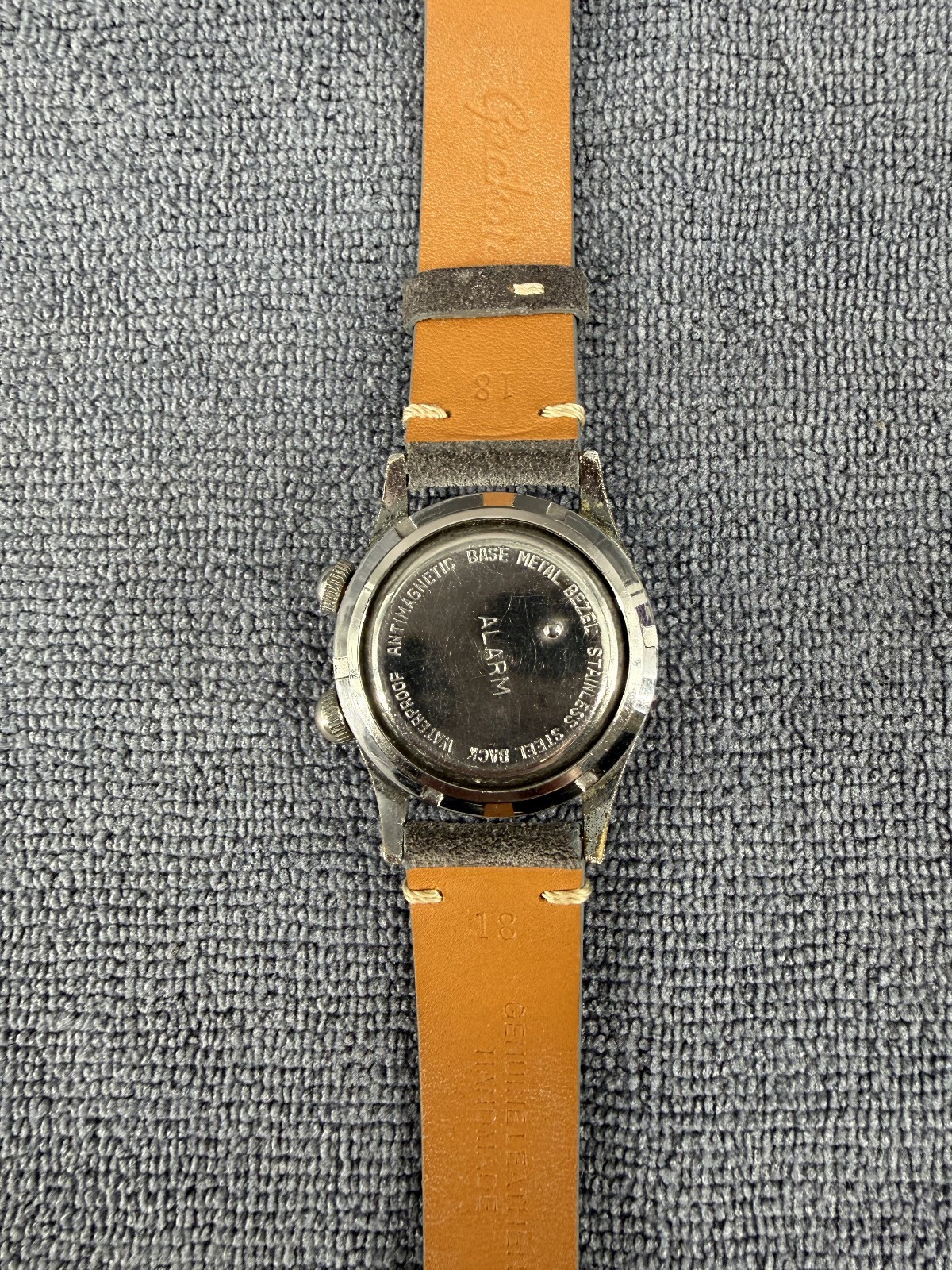 Vintage 1960s Helbros Wrist Alarm Watch