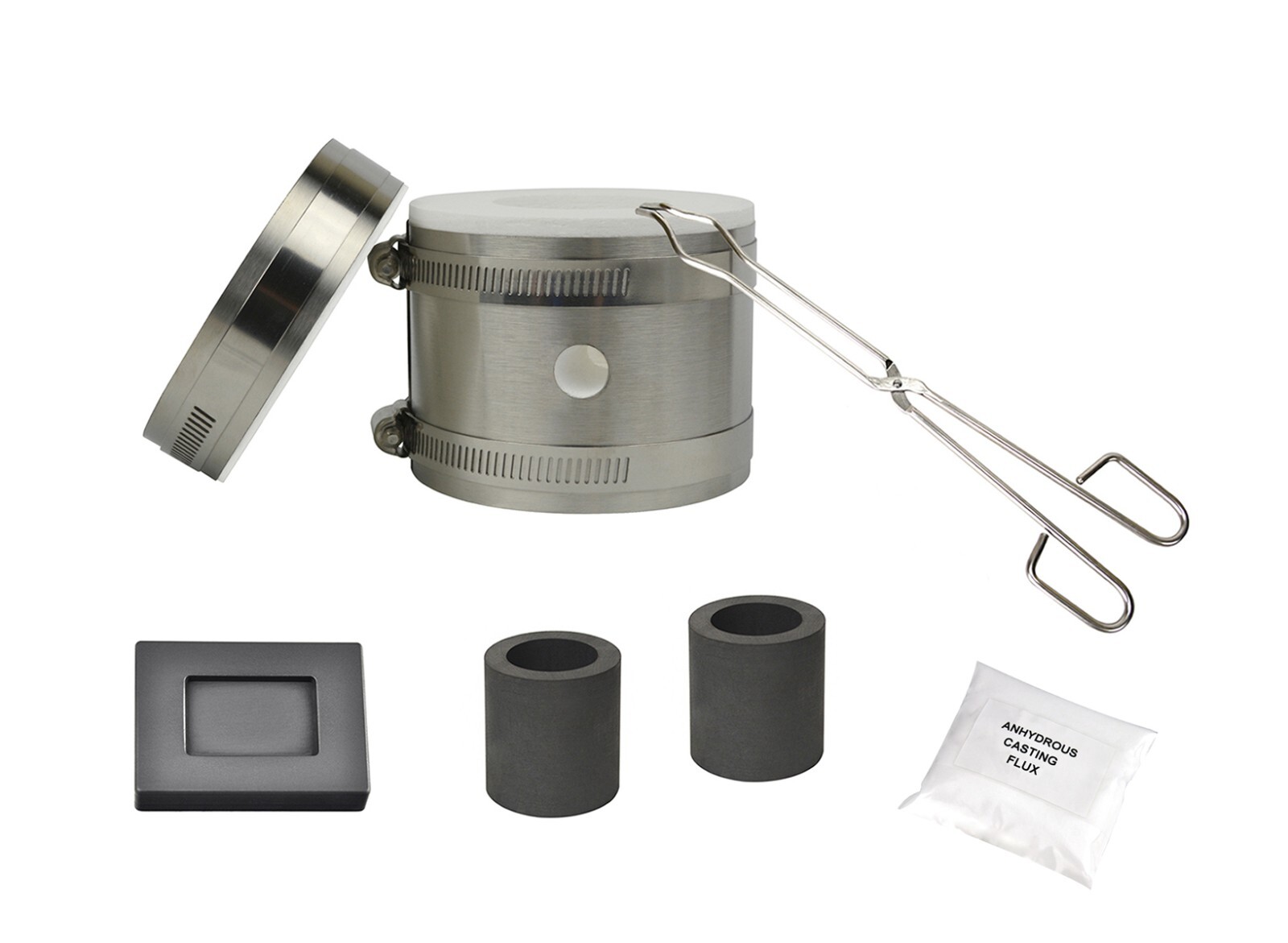 2 OZ GOLD MINI PROPANE MINI PRO KILN FURNACE KIT SET MELTING GOLD SILVER COPPER