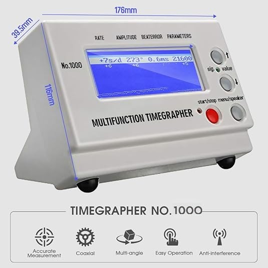 No.1000 Mechanical Watch Timing Tester Tool Timegrapher Multifunction MachinesT1