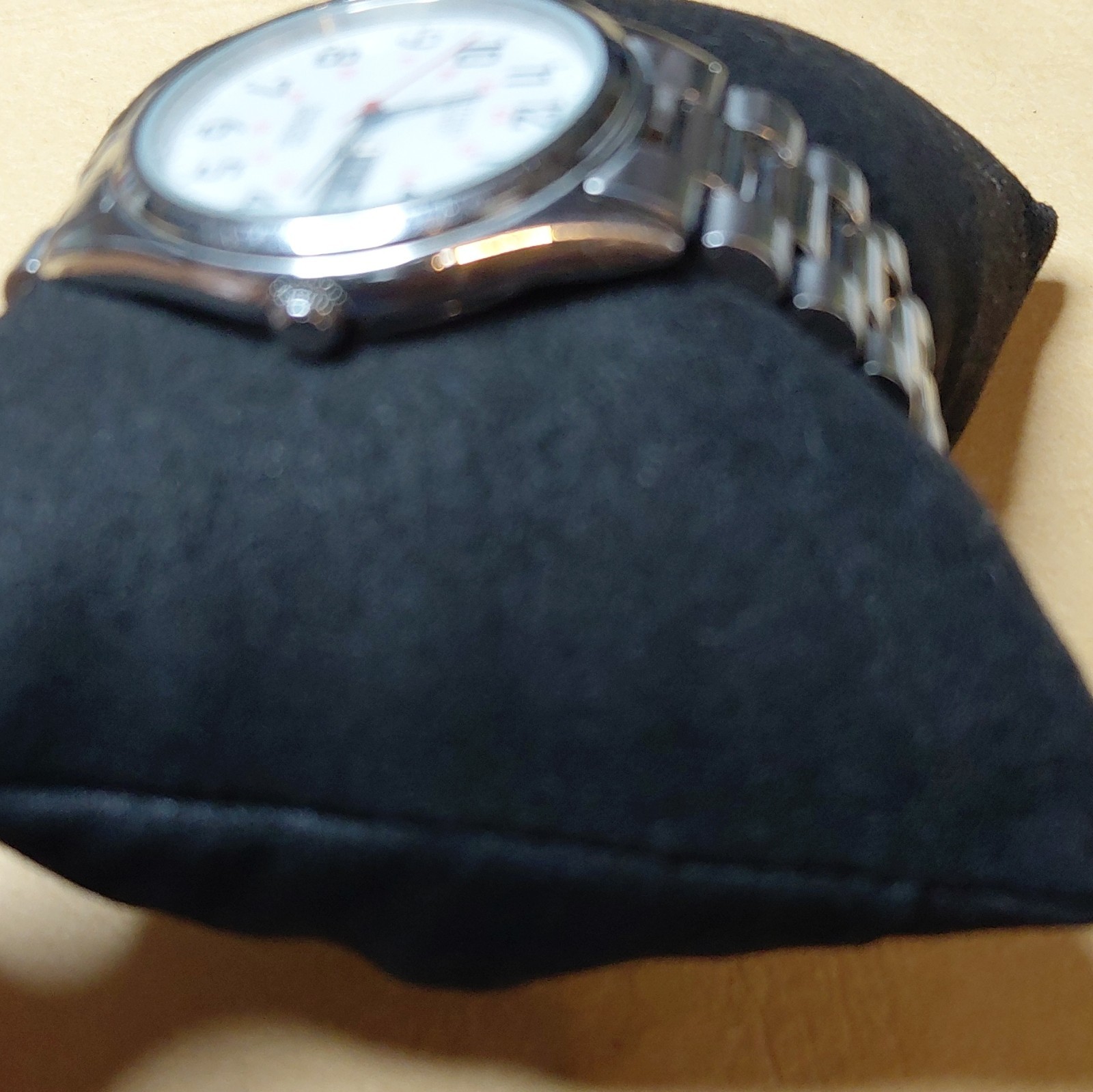 Citizen Quartz Analog Men’s Watch, Railroad, Day/Date, White Dial, SS Bracelet