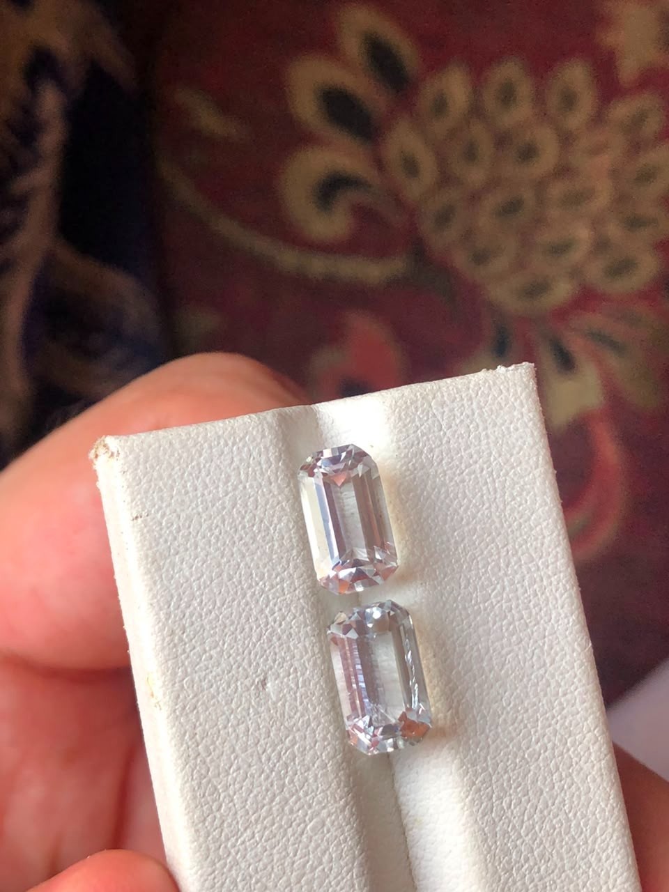 matching pair Kunzite loose games stone