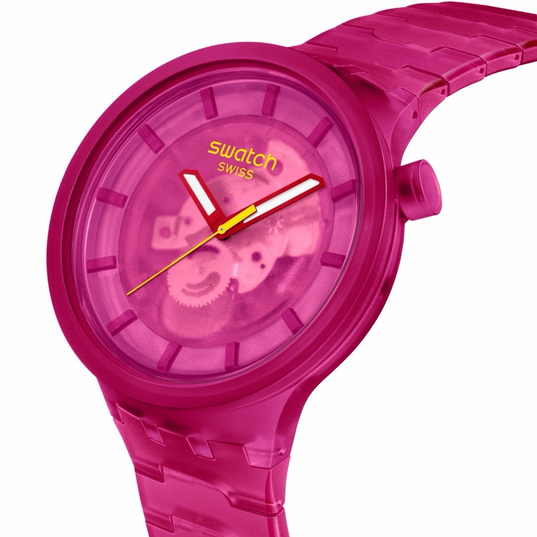 [swatch] PINK JOY SB05P102 Big Bold 47 mm NEW