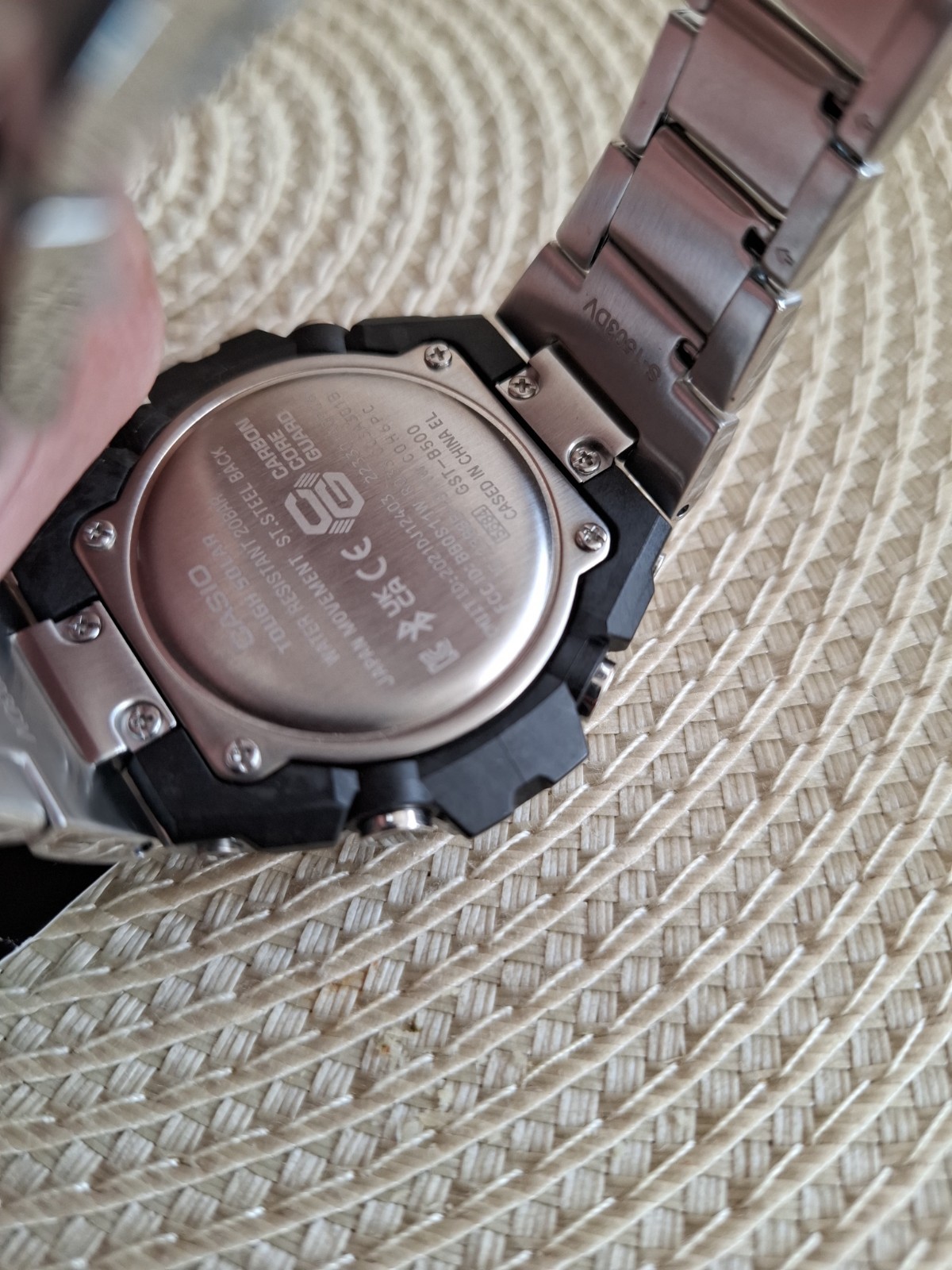 CASIO, G SHOCK, G STEEL GST-B500D-1AER.BNIB