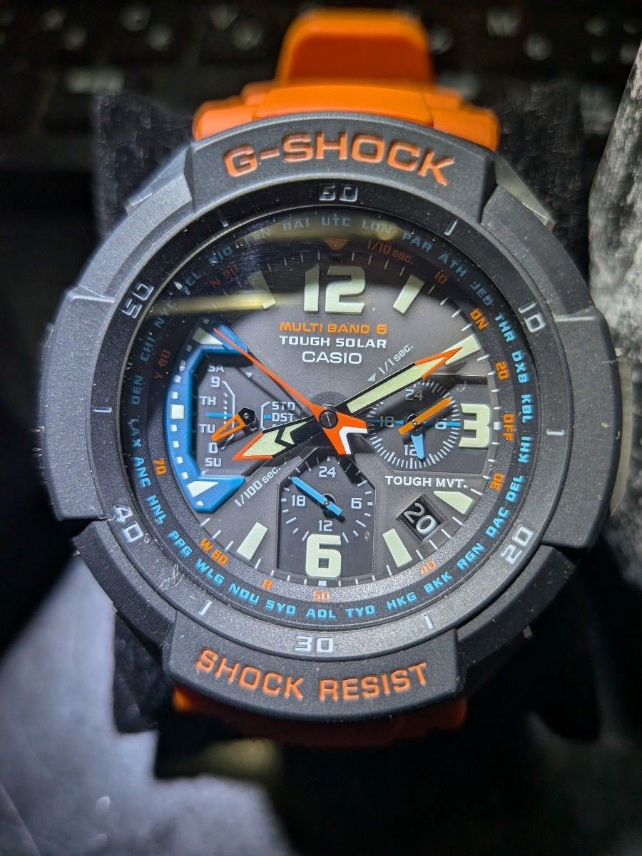 CASIO G-Shock Sky Cockpit GW 3000M 4A radio solar imported item No.2004