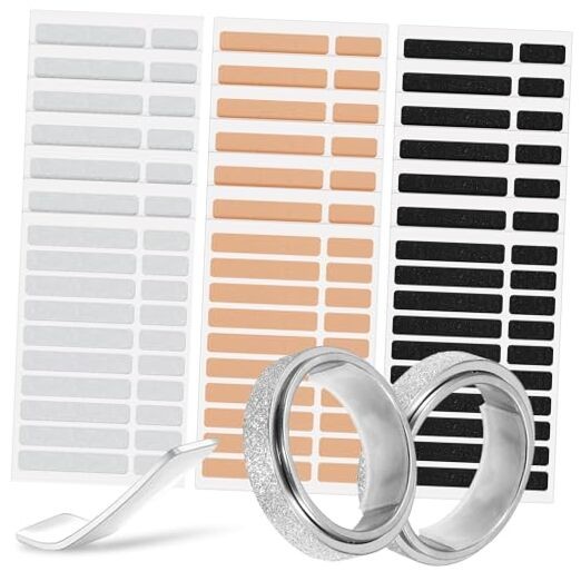 Thinp Ring Size Adjuster, 120 Pack Invisible for Oura Rings Gen 4/3/ Samsung