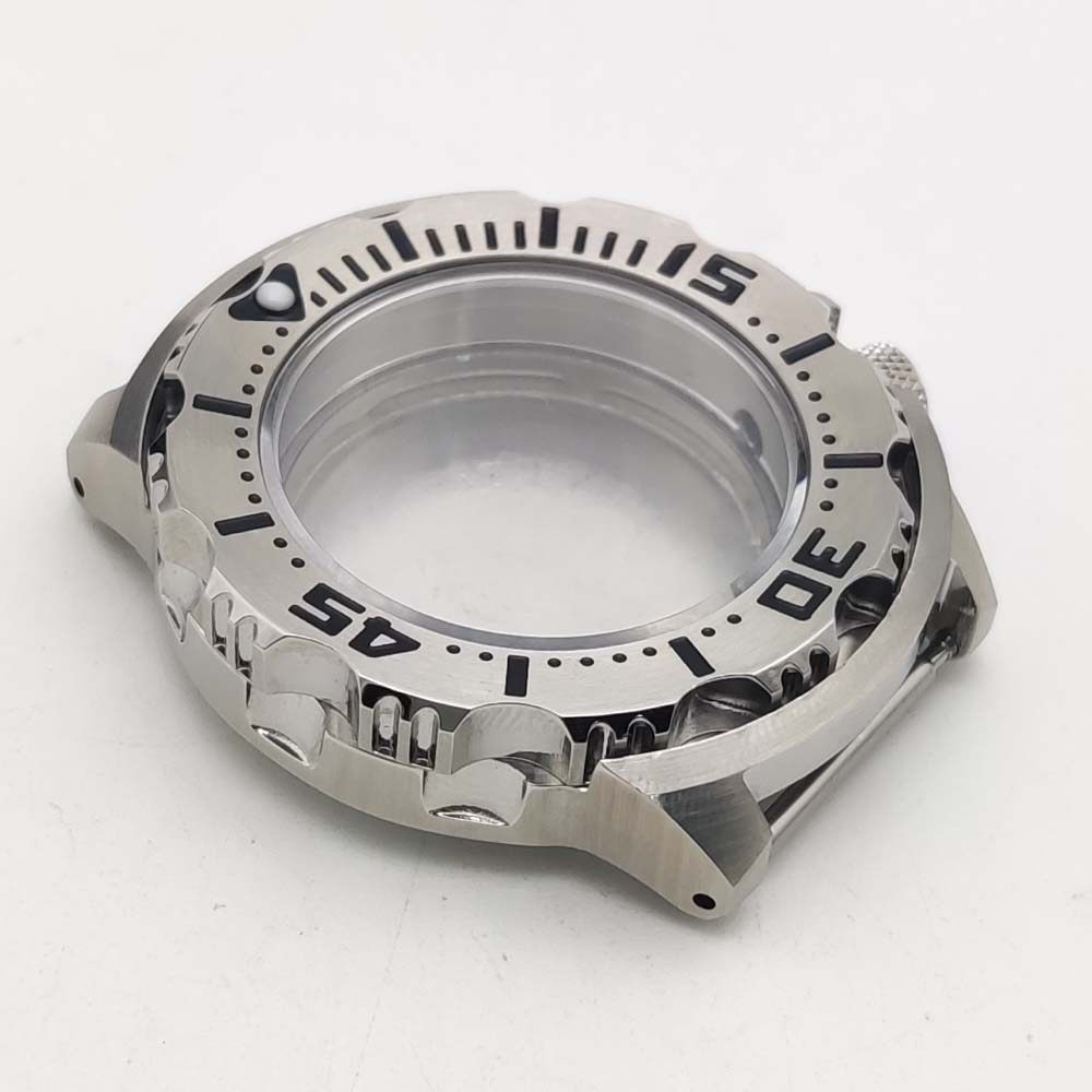 42MM Monster Watch Case Kit + Dial + Hands + Strap Fits NH35 NH36 Movement DIY