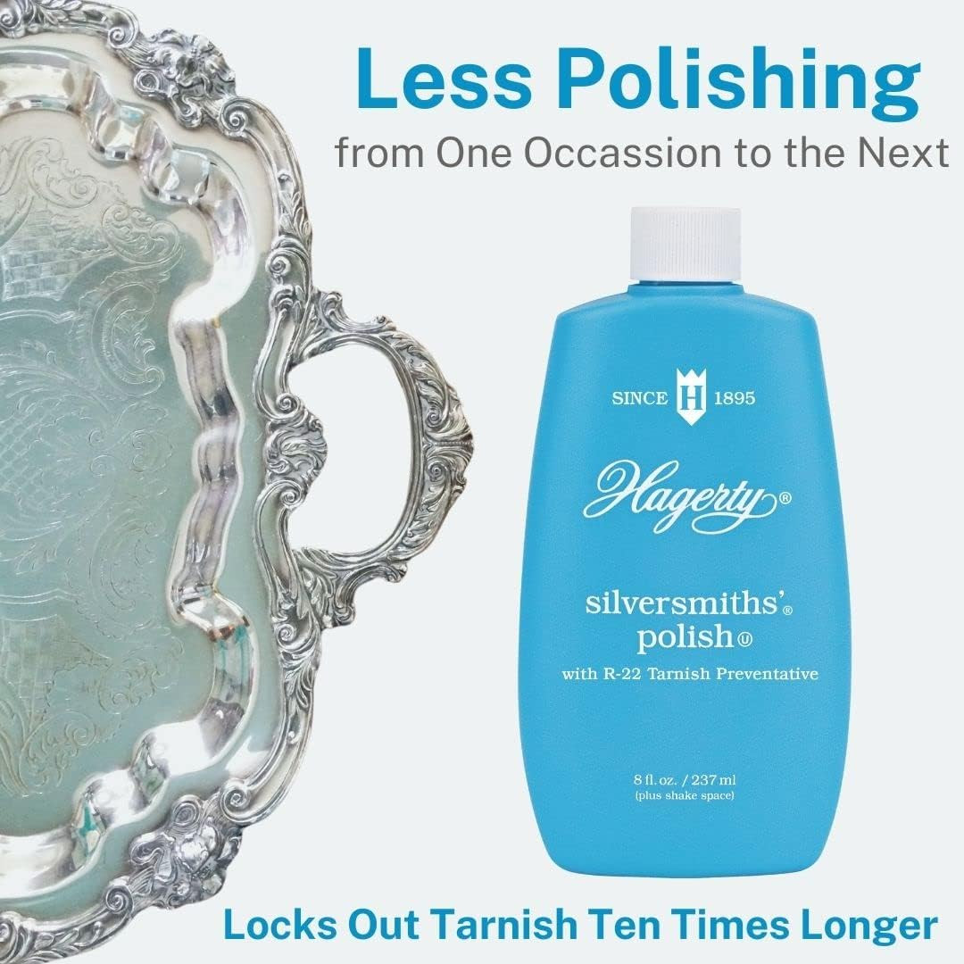 Silversmiths’ Polish, Professional Silver Cleaner and Tarnish Remover for Jew…