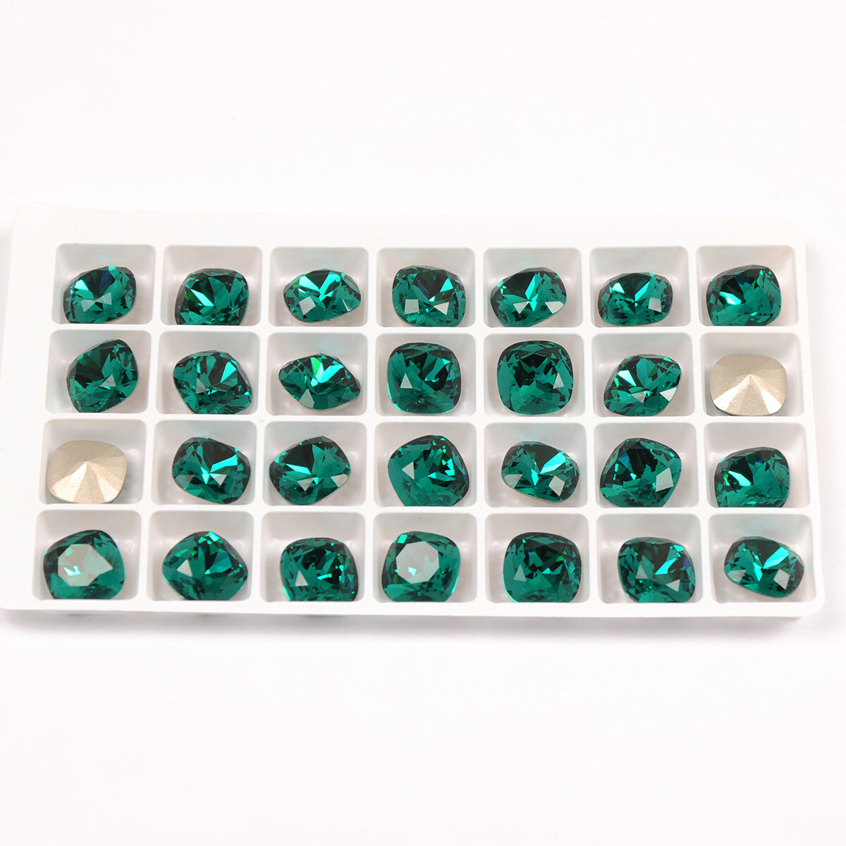 Cushion Cut All Colors Sewing Glass Rhinestones Sew On Diamond Strass Stones DIY