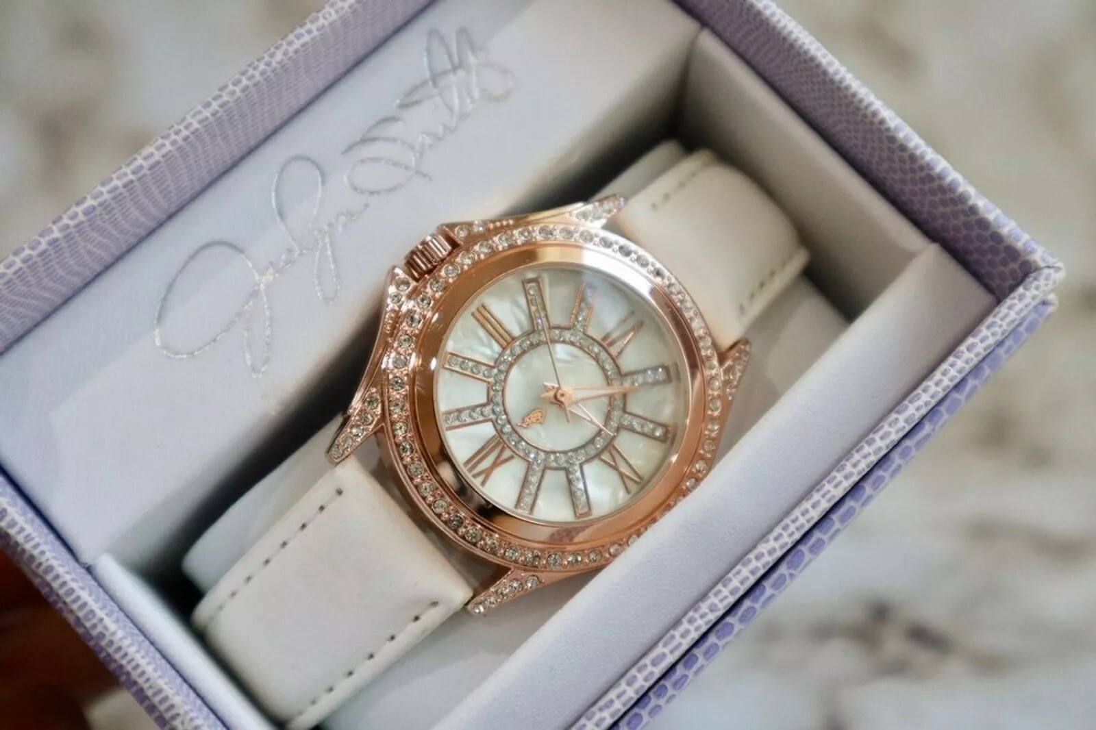 Jaclyn Smith Watch Gold Color NWTO