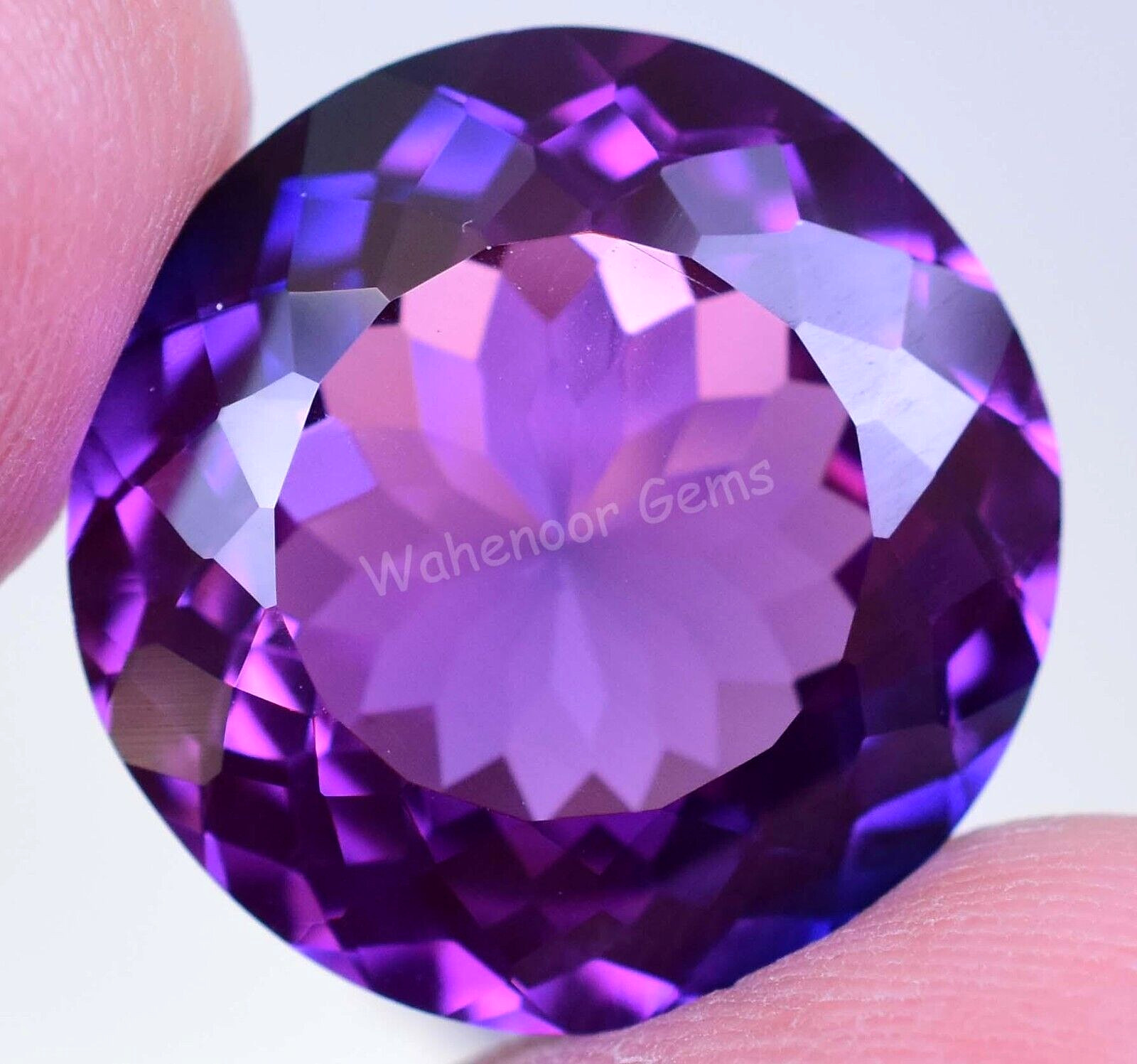 Natural 25.20 Ct Boysenberry Sapphire AGL Certified Fabulous Loose Gemstone