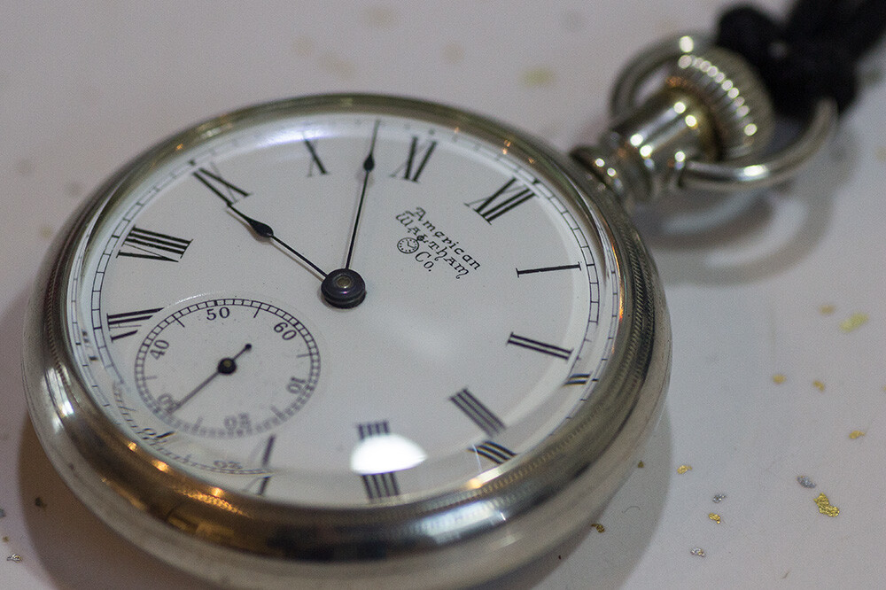2.2mm Thick Beveled Glass Pocket Watch Crystals for All 16s & 18s Made In USA