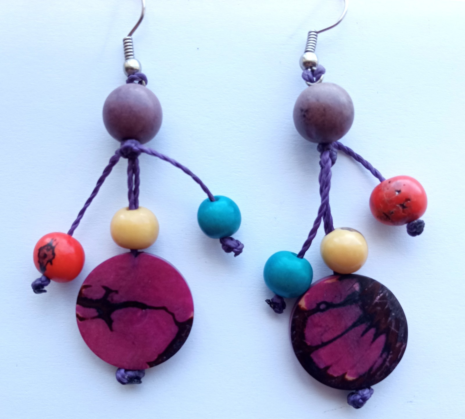 🔥Wholesale 20 Pairs Peruvian Jewelry Amazon Seed Earrings Handmade Boho Style🔥