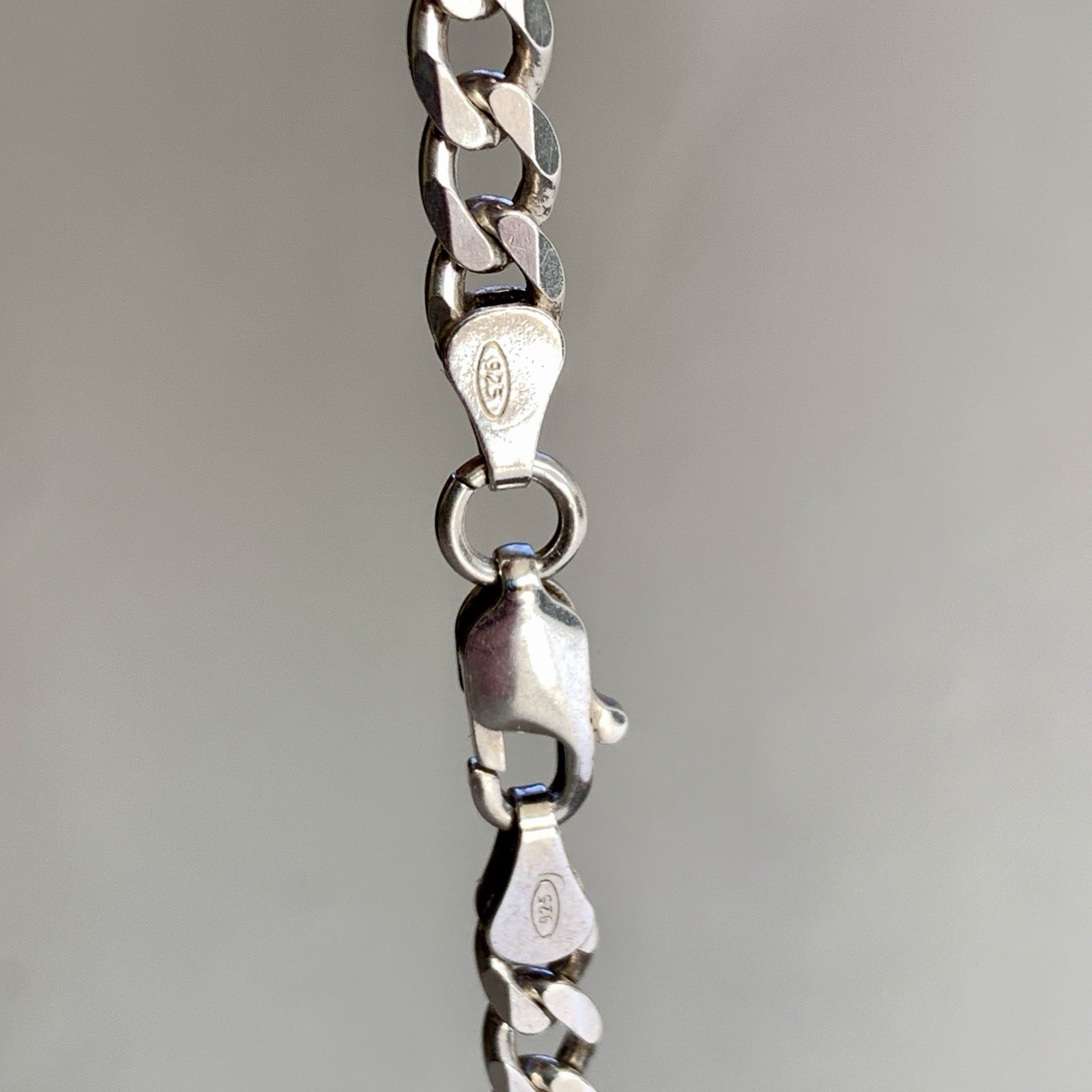 Sterling Silver 925 Chain Necklace Curb Link 28” 71cm 36g Mens Womens 5mm Wide