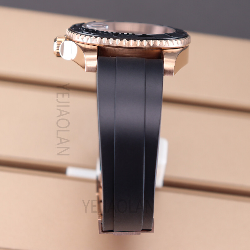 For Seiko Nh36 Stainless Steel 40mm Watch Cases nh35 Strap yacht Ceramic Bezel