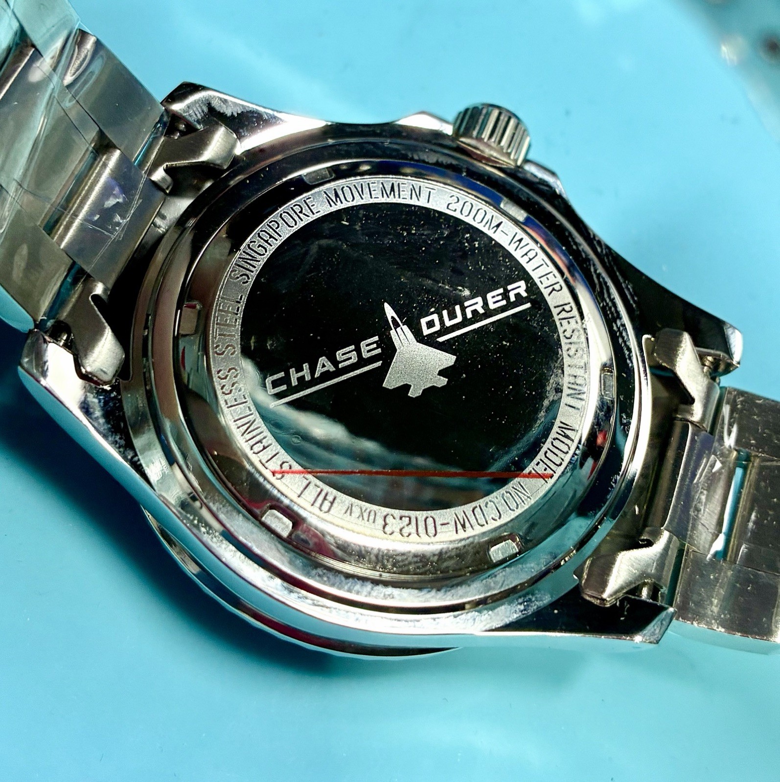 INVICTA CHASE DURER OLIVE GREEN BLACK BEZEL 40MM DIVER QUARTZ STAINLESS STEEL!