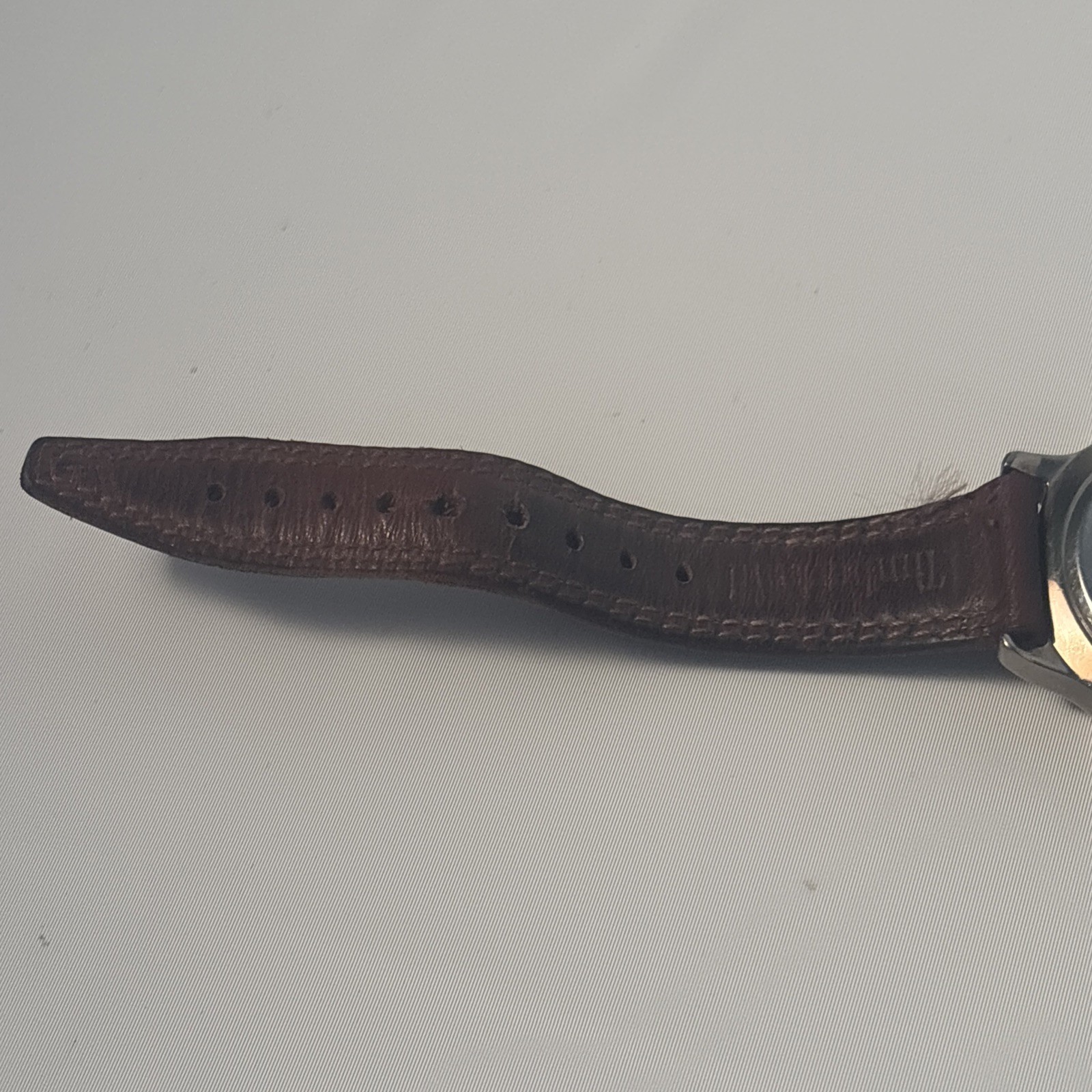 Vintage Timberland 11271G Ana-Digi Indiglo Field Watch New Battery Leather Band