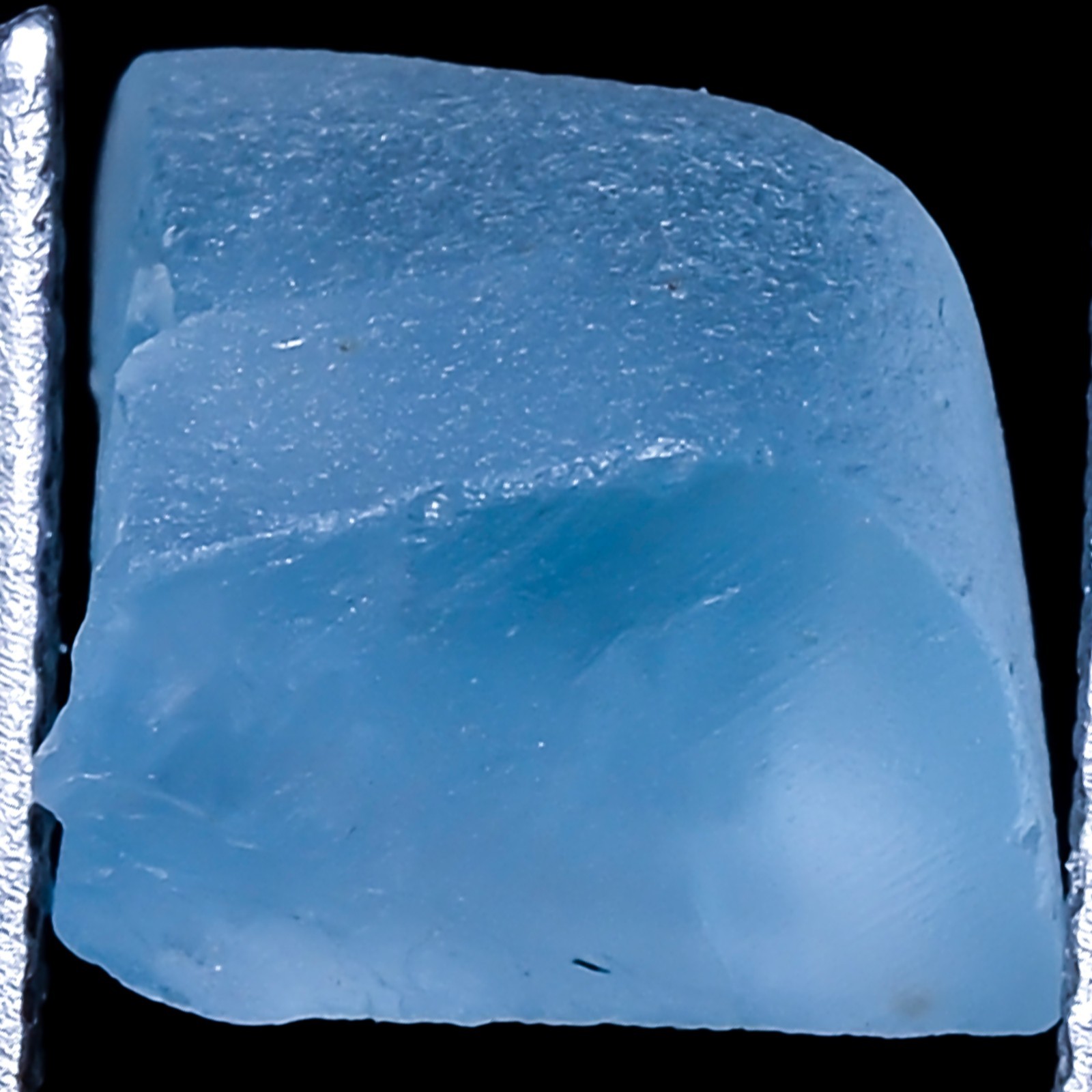 50CT/5-7 Piece Approx / Facet Rough Grade Swiss A+NATURAL Blue Topaz From Brazil